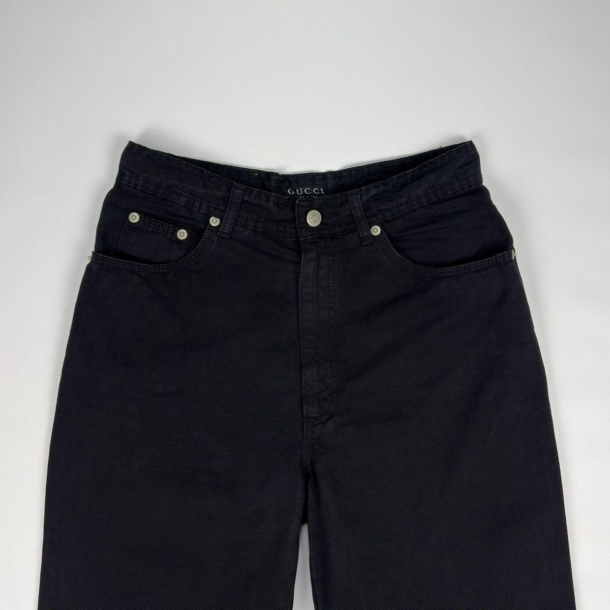 Gucci Gucci Vintage Mom Jeans logo GG Pants Size 32" / US 10 / IT 46 - 3 Thumbnail