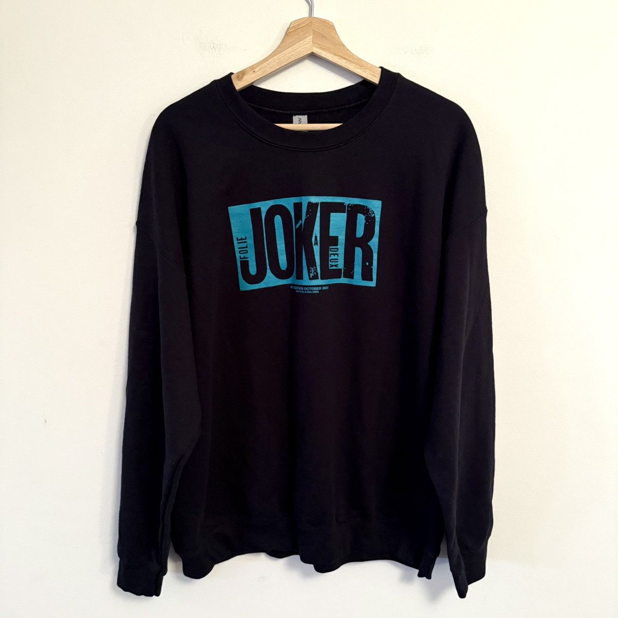 Gildan Joker: Folie à Deux Official Movie Promo Sweatshirt Size US XL / EU 56 / 4 - 1 Thumbnail