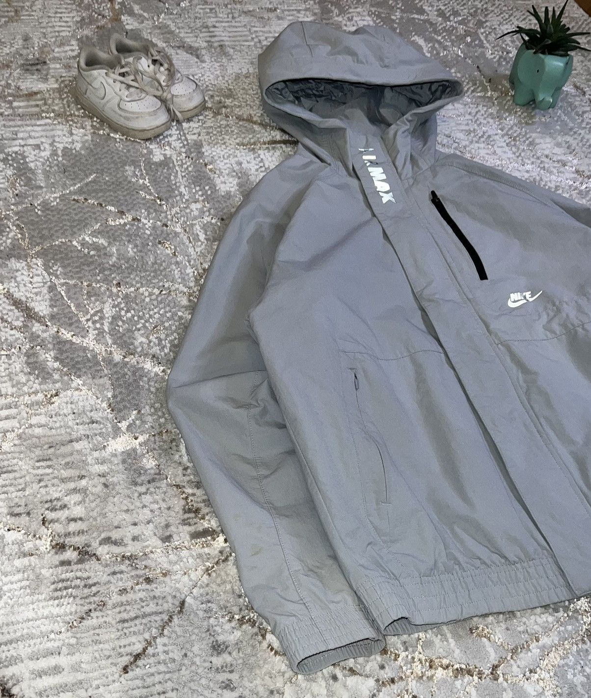 Nike × Vintage 🩻 NIKE AIRMAX LIGHT RETRO TRACK Y2K 90S JACKET WINDBREAKER Size US M / EU 48-50 / 2 - 4 Thumbnail