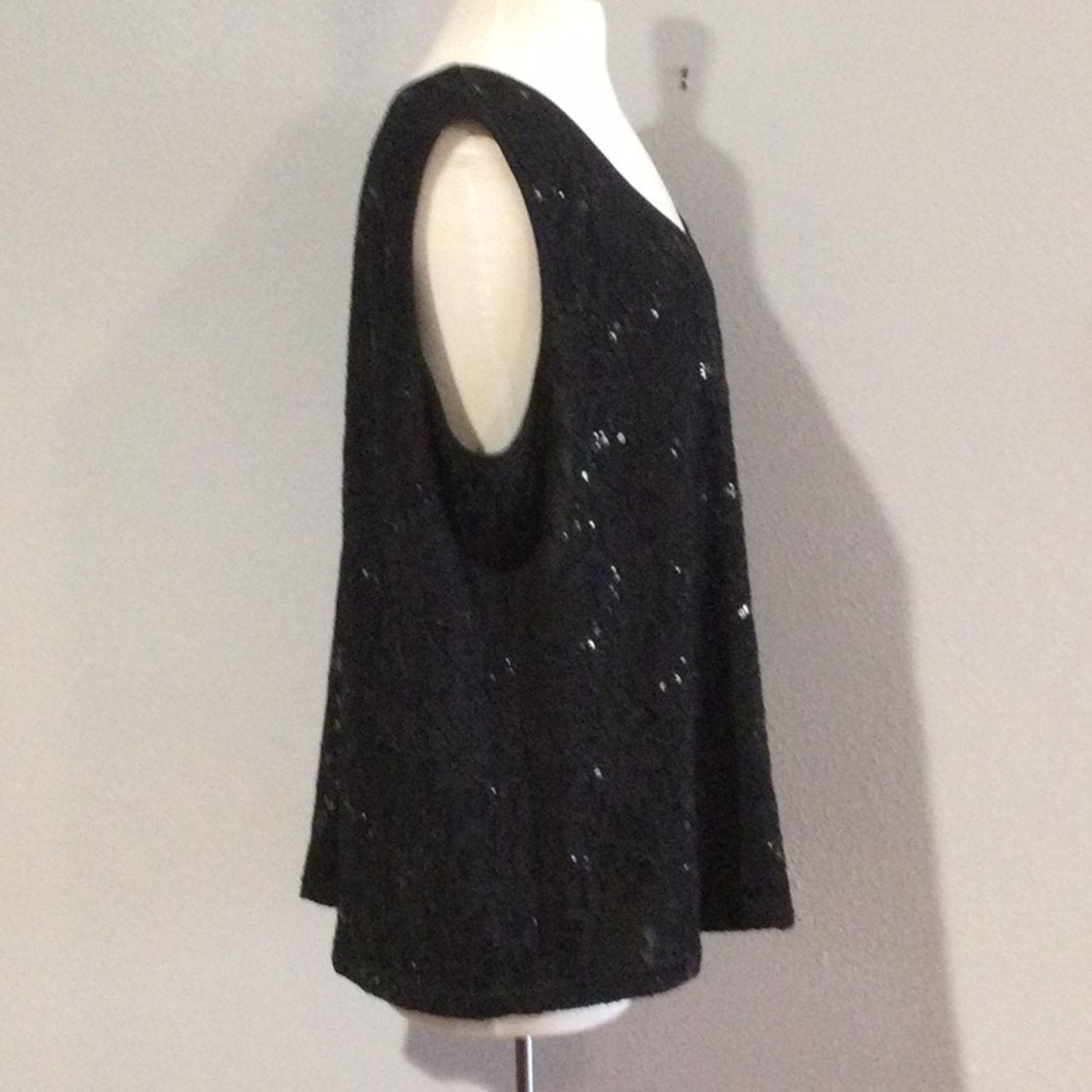 Other Select by Hermann Lange Black Vintage Lined Tank Size 52 Size XXL / US 16-18 / IT 52-54 - 4 Thumbnail