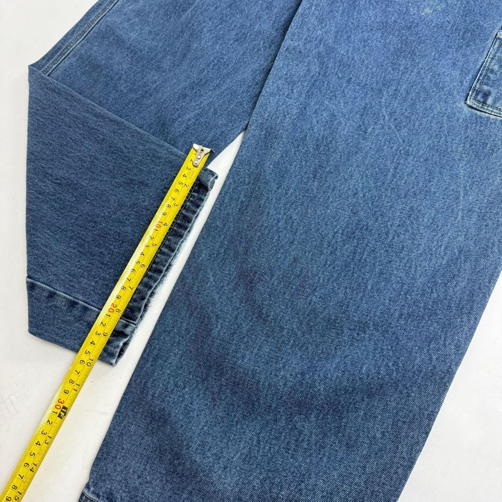Ecko Unltd. × JNCO × Vintage Vintage y2k archive baggy wide leg cargo baggy wide leg jean Size US 36 / EU 52 - 4 Thumbnail