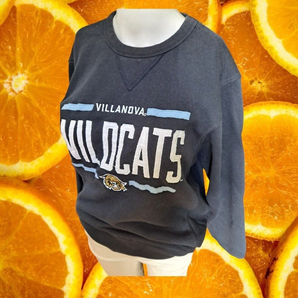 Other League Villanova Wildcats Embroidered College Crewneck Sweat Size US S / EU 44-46 / 1 - 8 Thumbnail