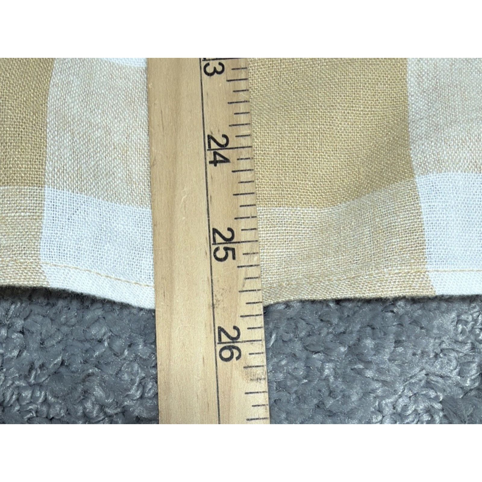 WhoWhat Who What Wear Women's Plaid Linen Sleeveless Sz XXL Beige Size XXL / US 16-18 / IT 52-54 - 5 Thumbnail