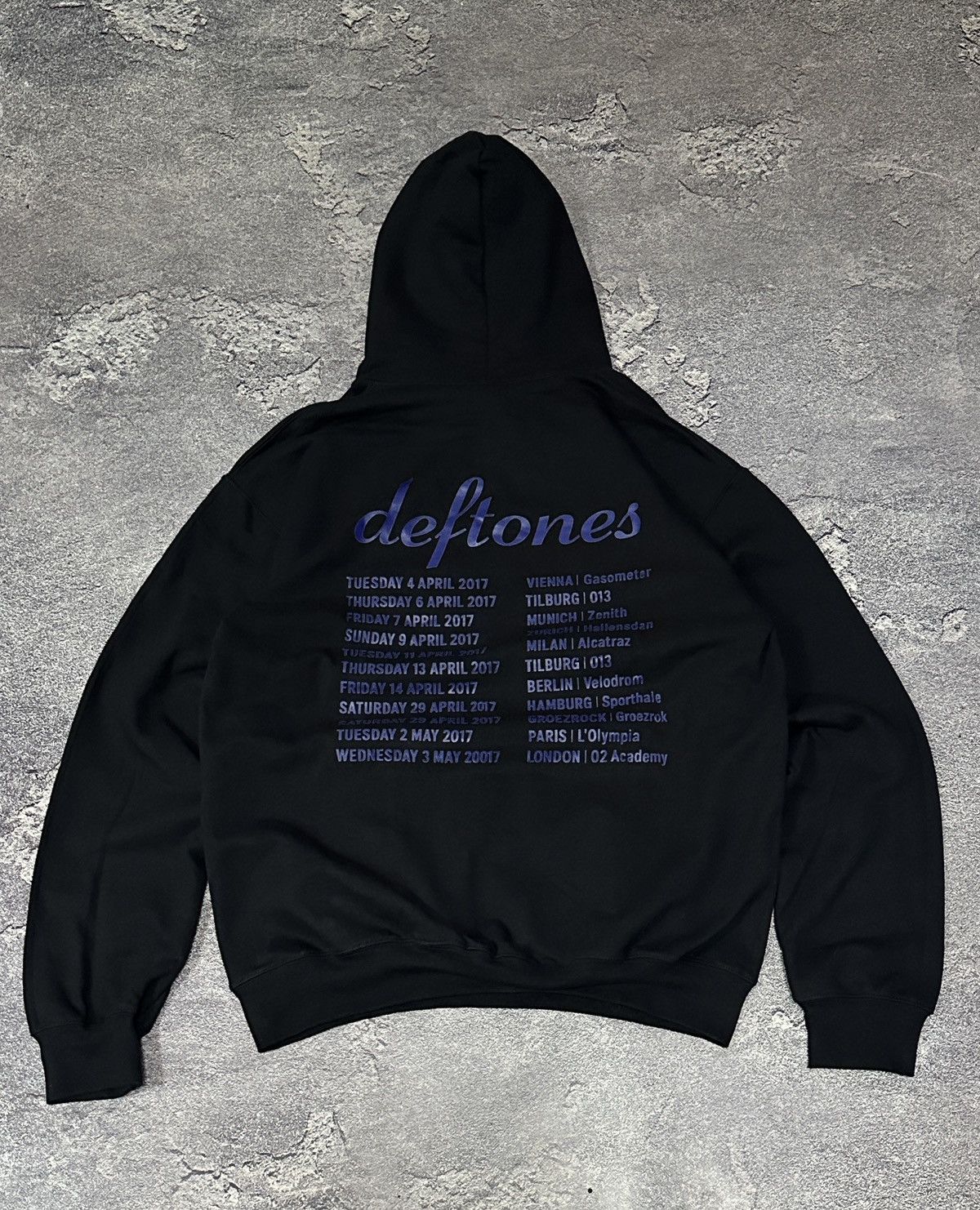 Band Tees Deftones 2017 Around the Fur Cat Unisex Black Hoodie Rock Size US M / EU 48-50 / 2 - 2 Thumbnail