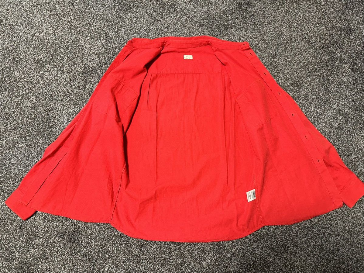 Helmut Lang SS1997 Military Officer’s Shirt in Red Size US M / EU 48-50 / 2 - 8 Thumbnail