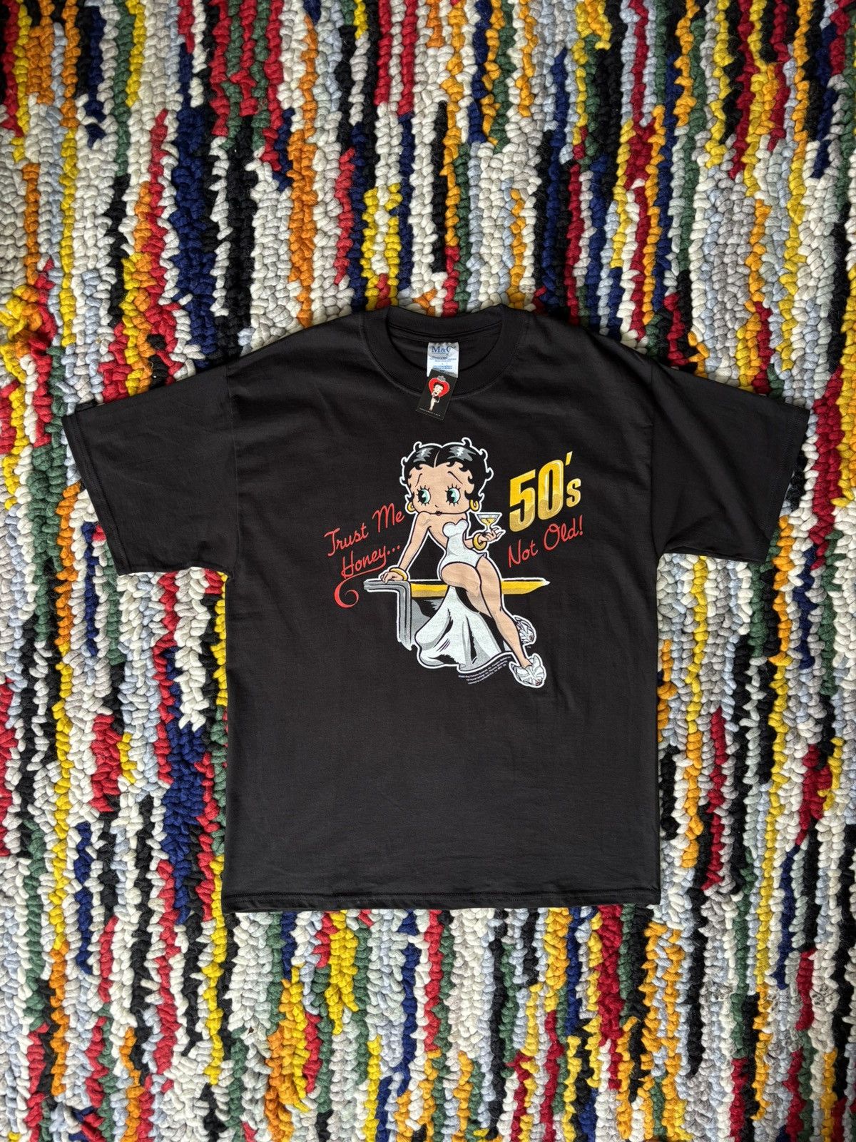 Cartoon Network Vintage Betty Boop Deadstock Tee Shirt Size US L / EU 52-54 / 3 - 1 Thumbnail