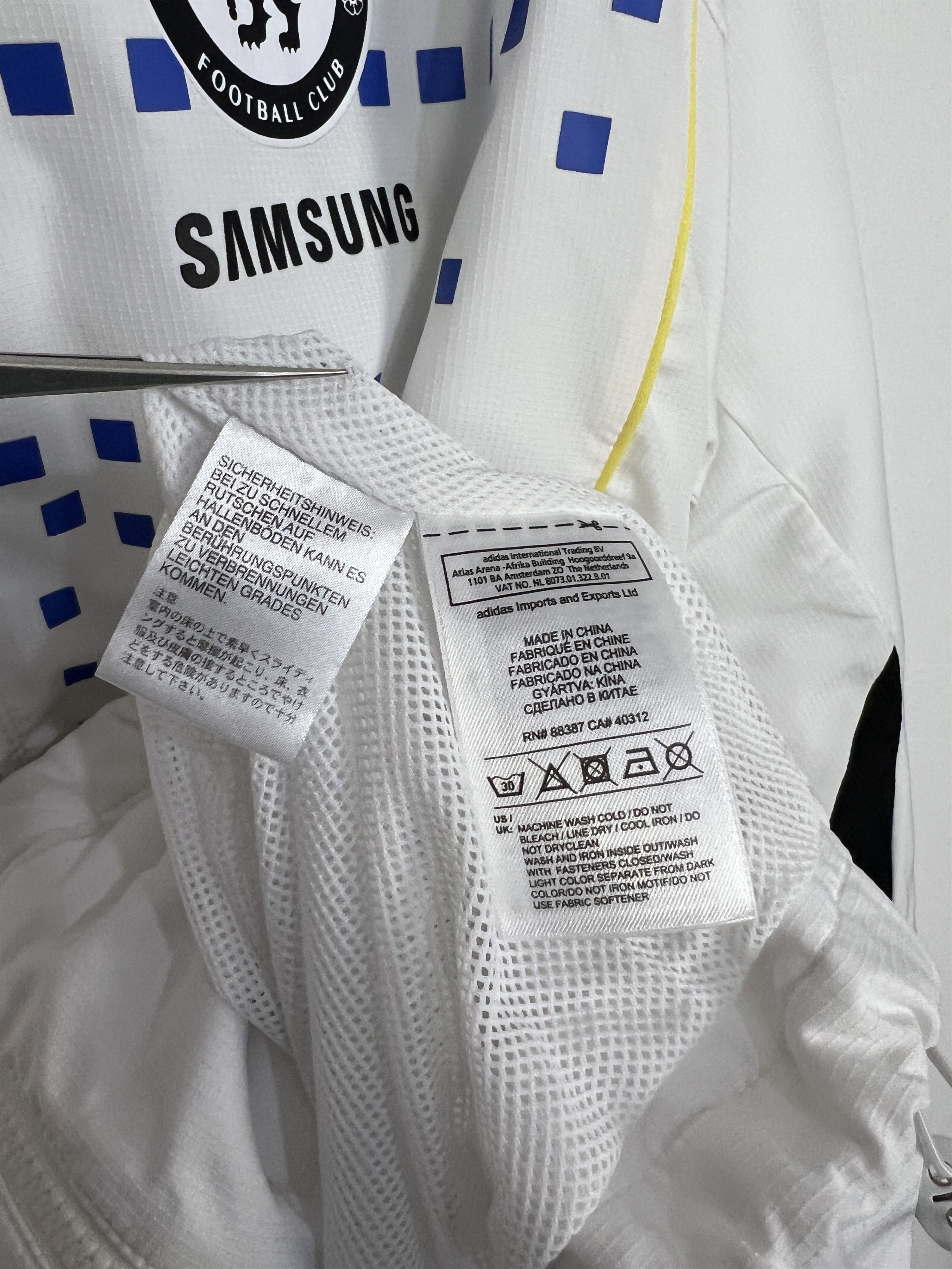 Adidas Vintage Adidas Chelsea Football Jacket Soccer Track Top Zip Size US L / EU 52-54 / 3 - 8 Thumbnail