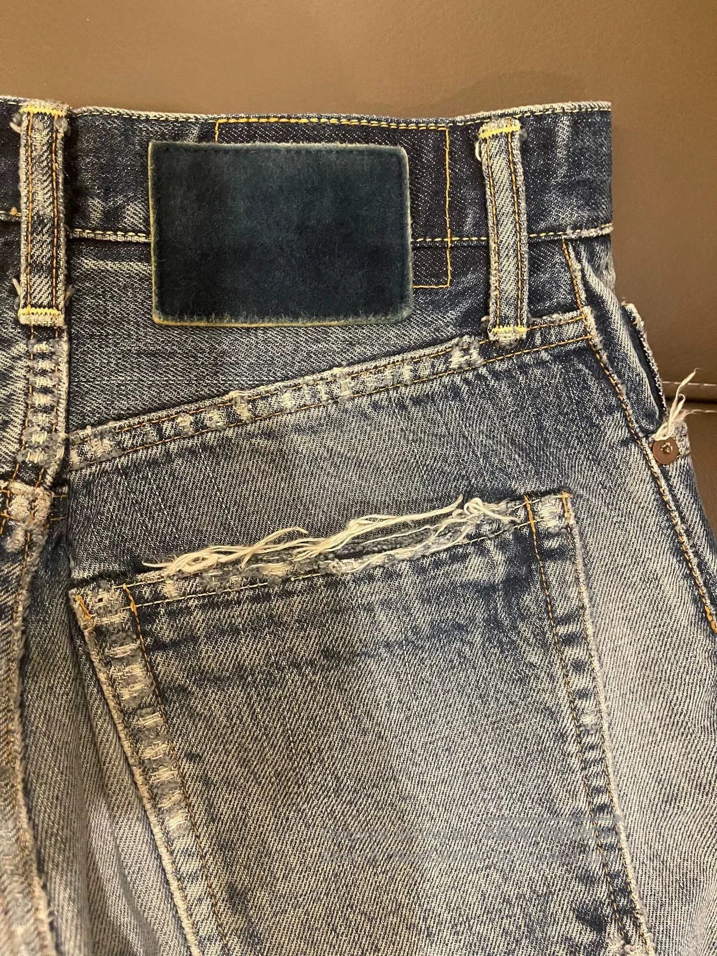 Visvim Visvim 22SS Journeyman Tacked DMGD-27 Pants. Size US 27 - 9 Thumbnail