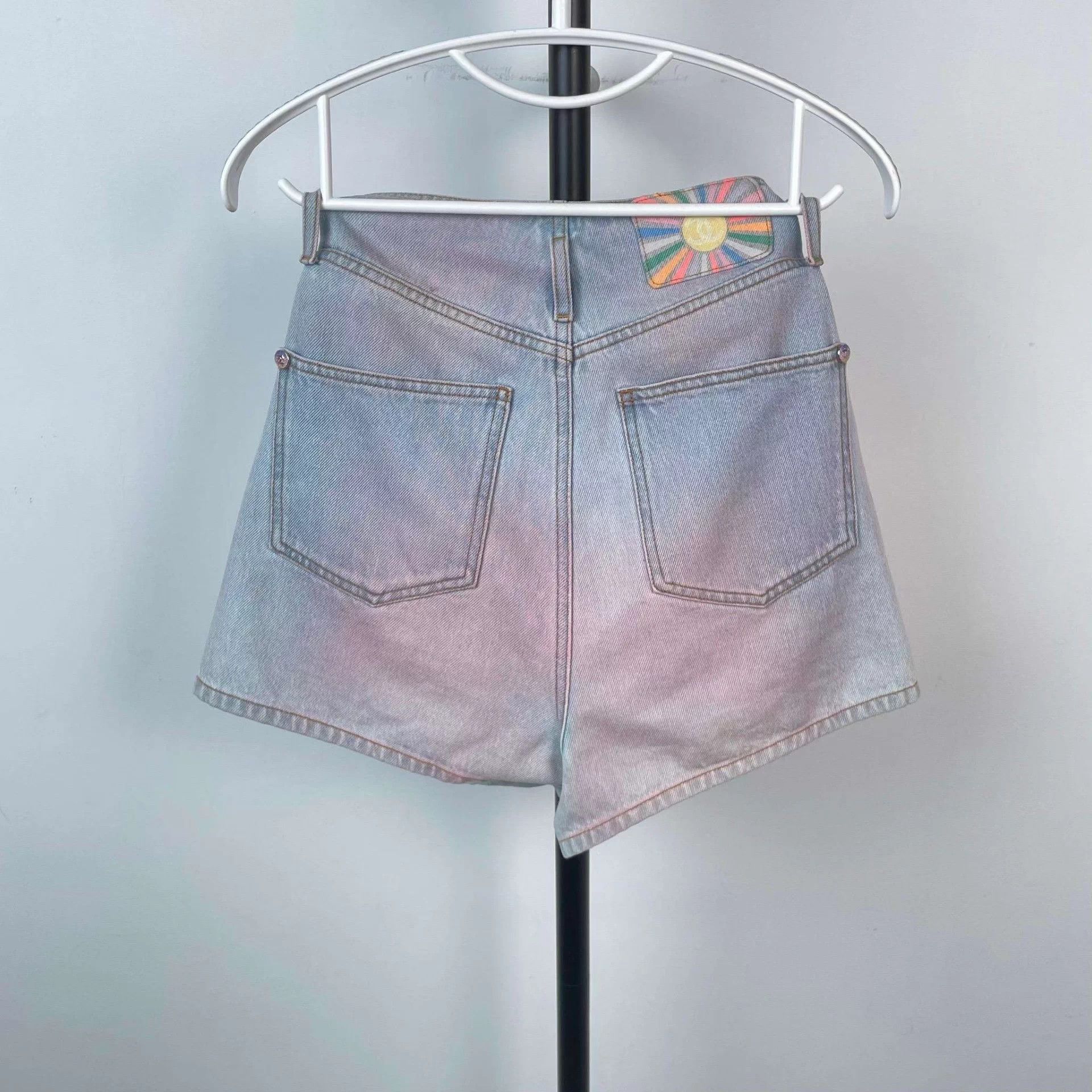 Chanel Chanel 24C Denim Ombre Short 38 Size 27" / US 4 / IT 40 - 2 Thumbnail