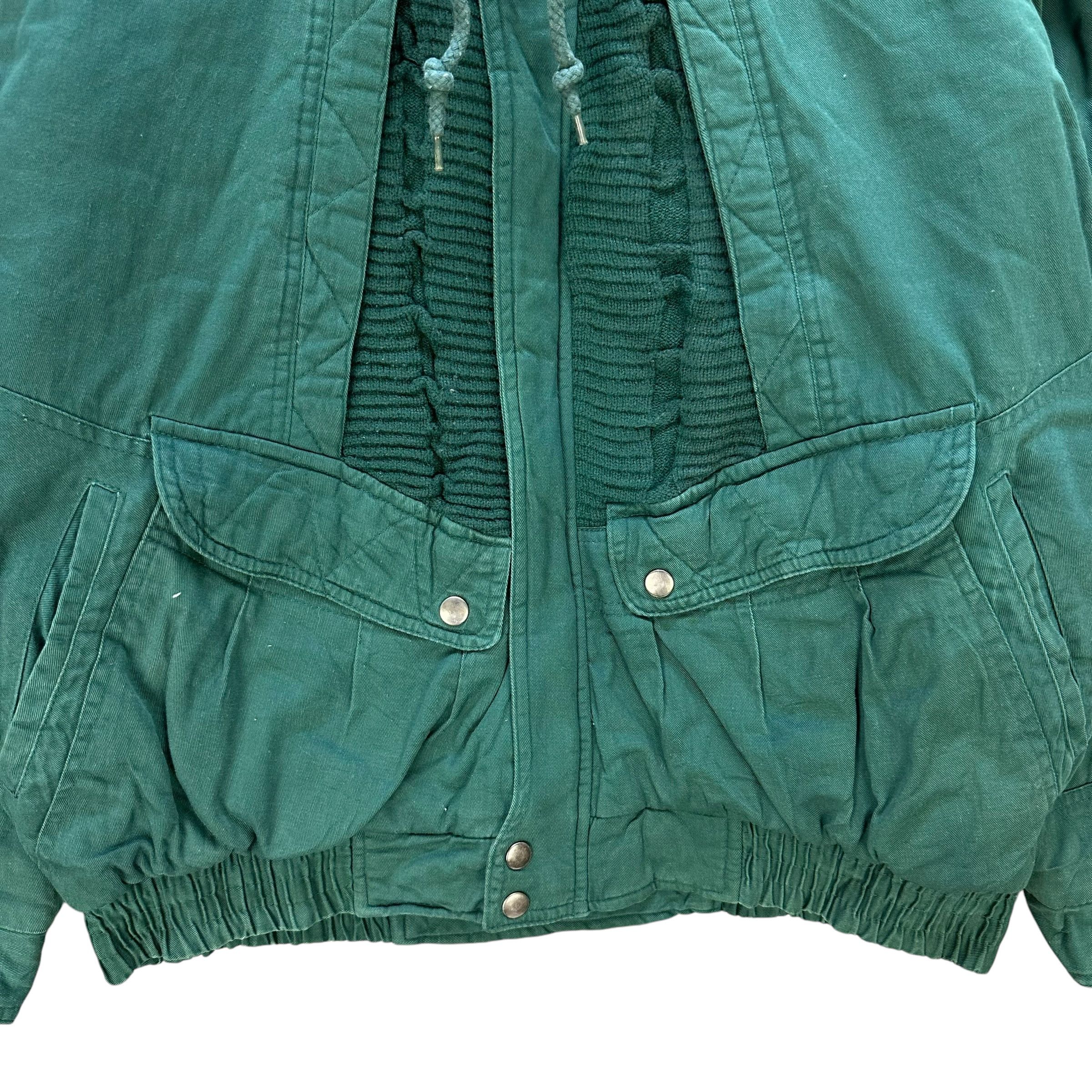 Vintage 90's CLUB MIX Green Parachute Bomber Jacket #A76-1842 Size US M / EU 48-50 / 2 - 3 Thumbnail
