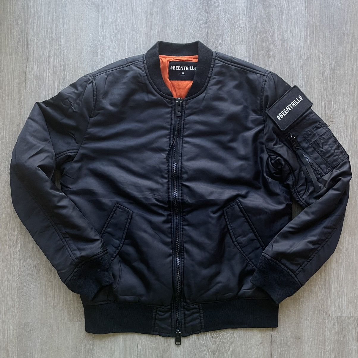 Been Trill Vintage #BEENTRILL# 2015 Bomber Jacket Size US M / EU 48-50 / 2 - 1 Thumbnail