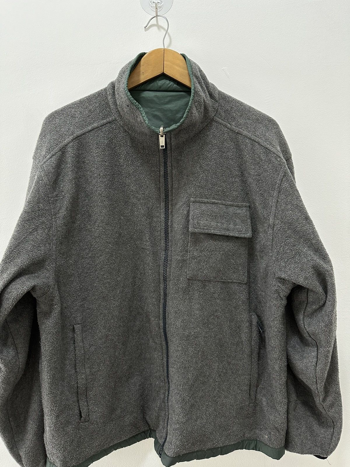 Moncler Vintage Moncler Fleece Jacket Riversible Design 3 Pocket Size US M / EU 48-50 / 2 - 3 Thumbnail