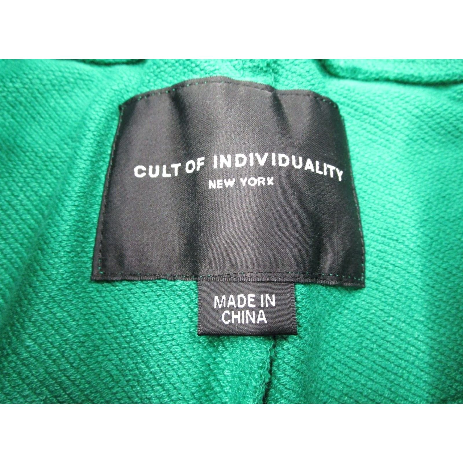 Cult Of Individuality Cult Of Individuality Mens Small Kelly Green Fleece Sweat Shorts 622AC-SH27D Size US 29 - 2 Thumbnail