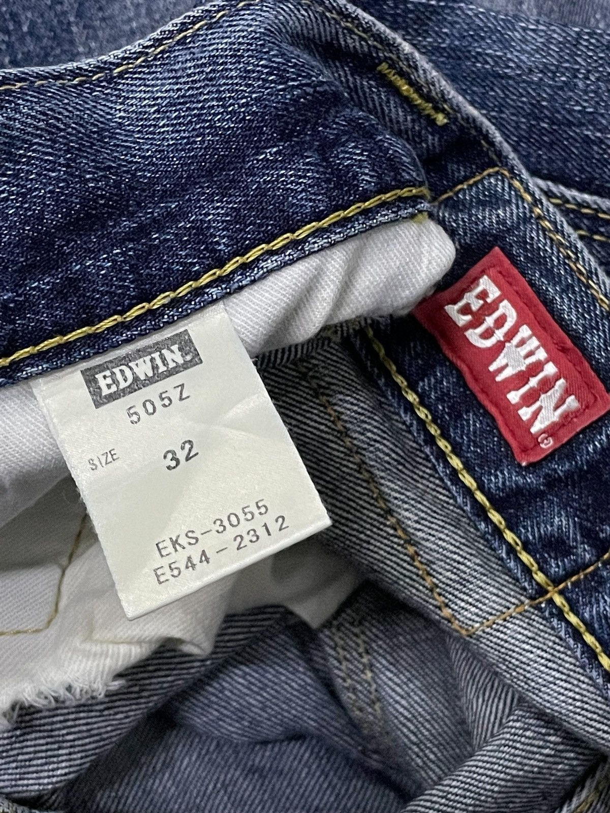 Edwin Rare Edwin 505 Z Selvedge Buckle Back Baggy Loose Jeans Size US 34 / EU 50 - 24 Thumbnail