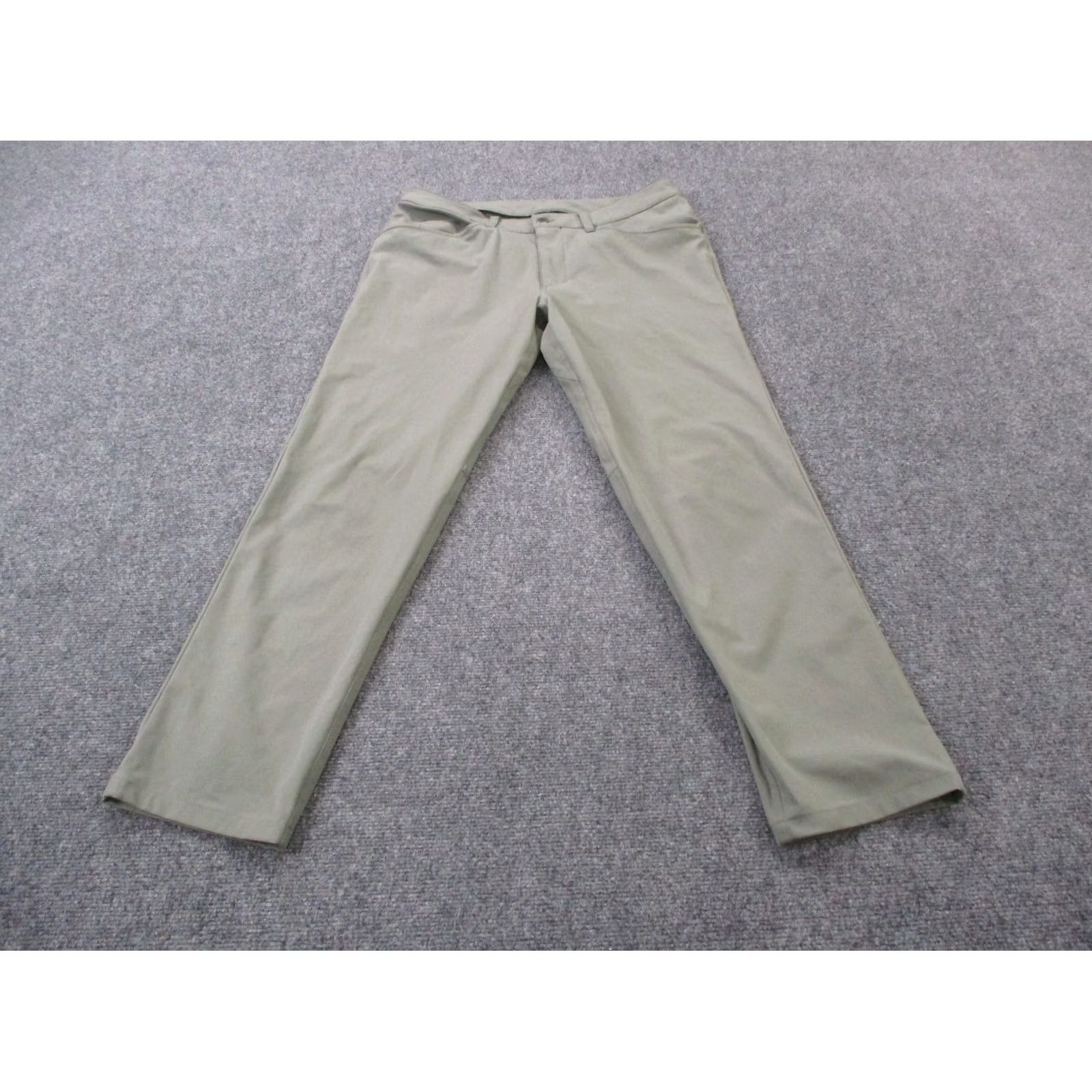 Lululemon Lululemon Pants Mens 31 Green Chino ABC Classic Fit Trouser Warpstreme LM5967S Pants Mens 31 Green Chino - 28 Inseam 31W 31 L? Size US 31 - 2 Thumbnail