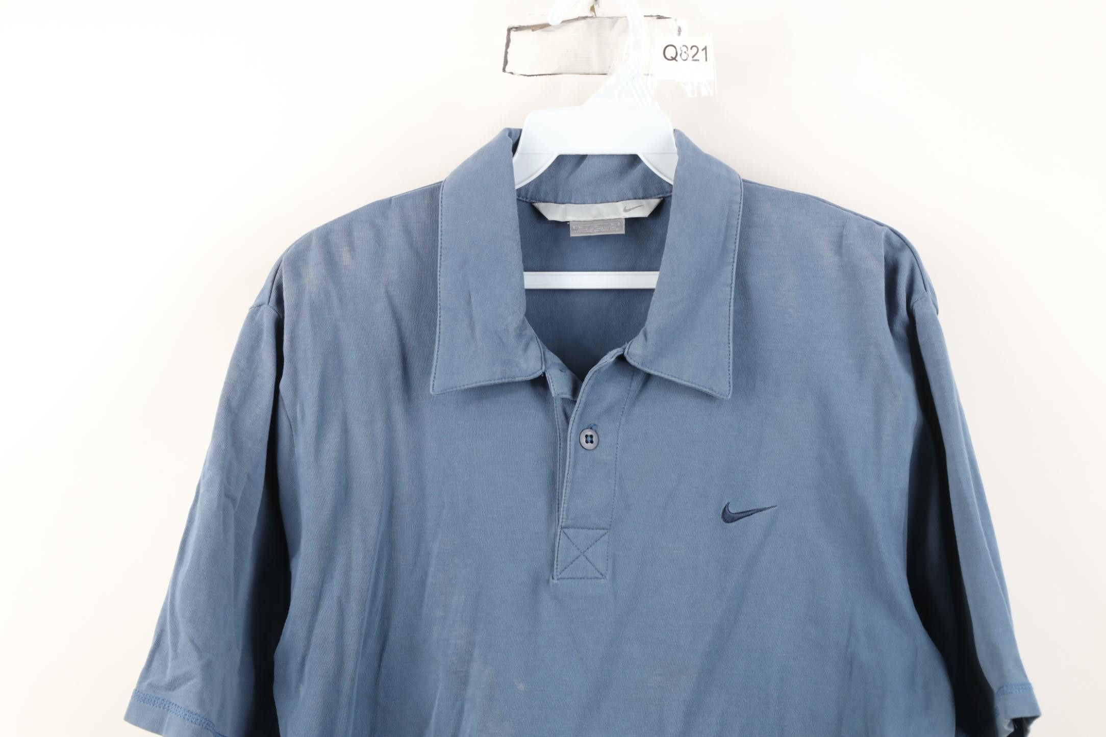 Nike Vintage Y2K Nike Travis Scott Mini Swoosh Golf Polo Shirt Size US M / EU 48-50 / 2 - 2 Thumbnail