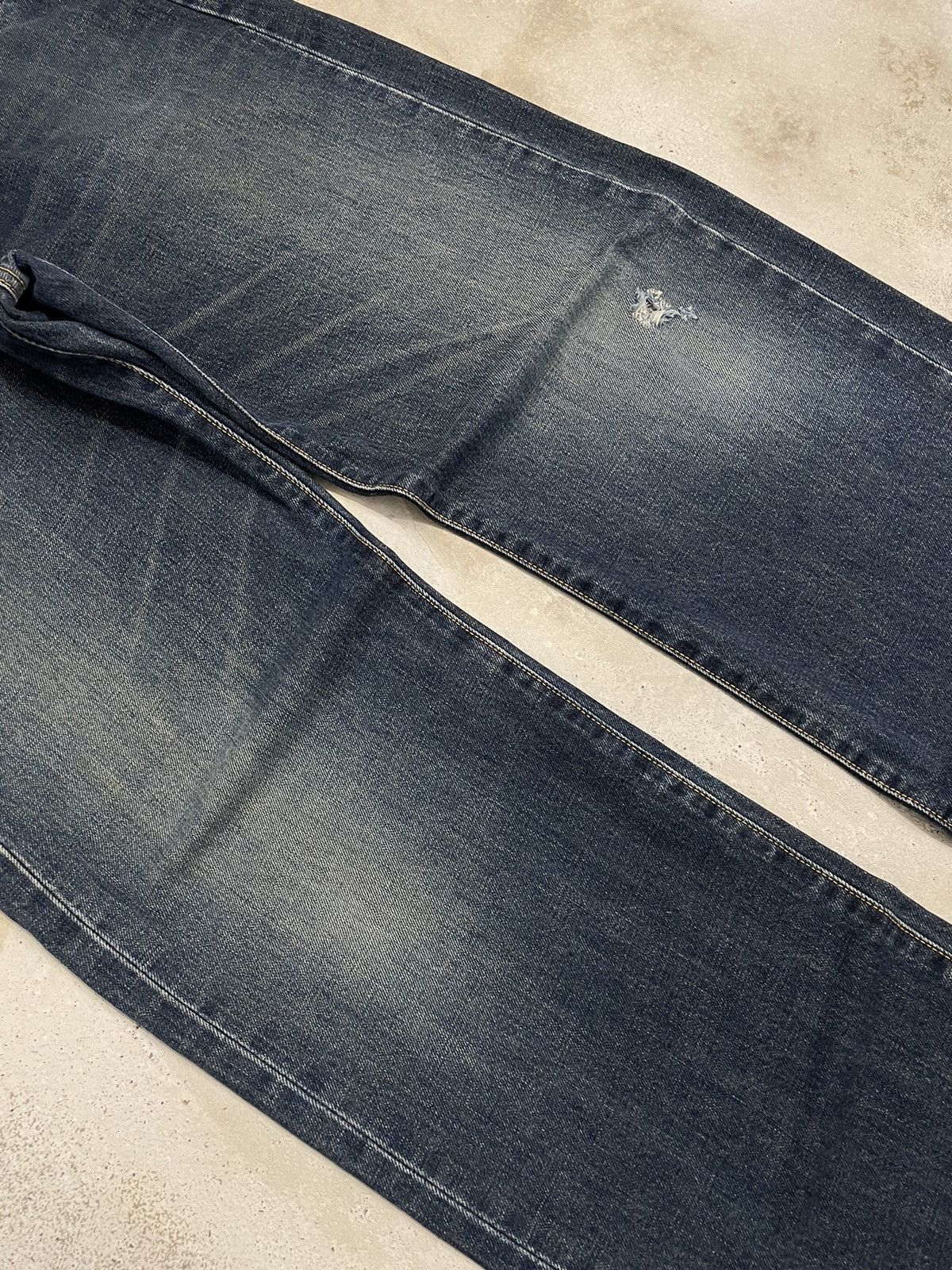 Edwin Edwin 505 Vintage Selvedge Indigo Loose Denim Pants Size US 30 / EU 46 - 5 Thumbnail