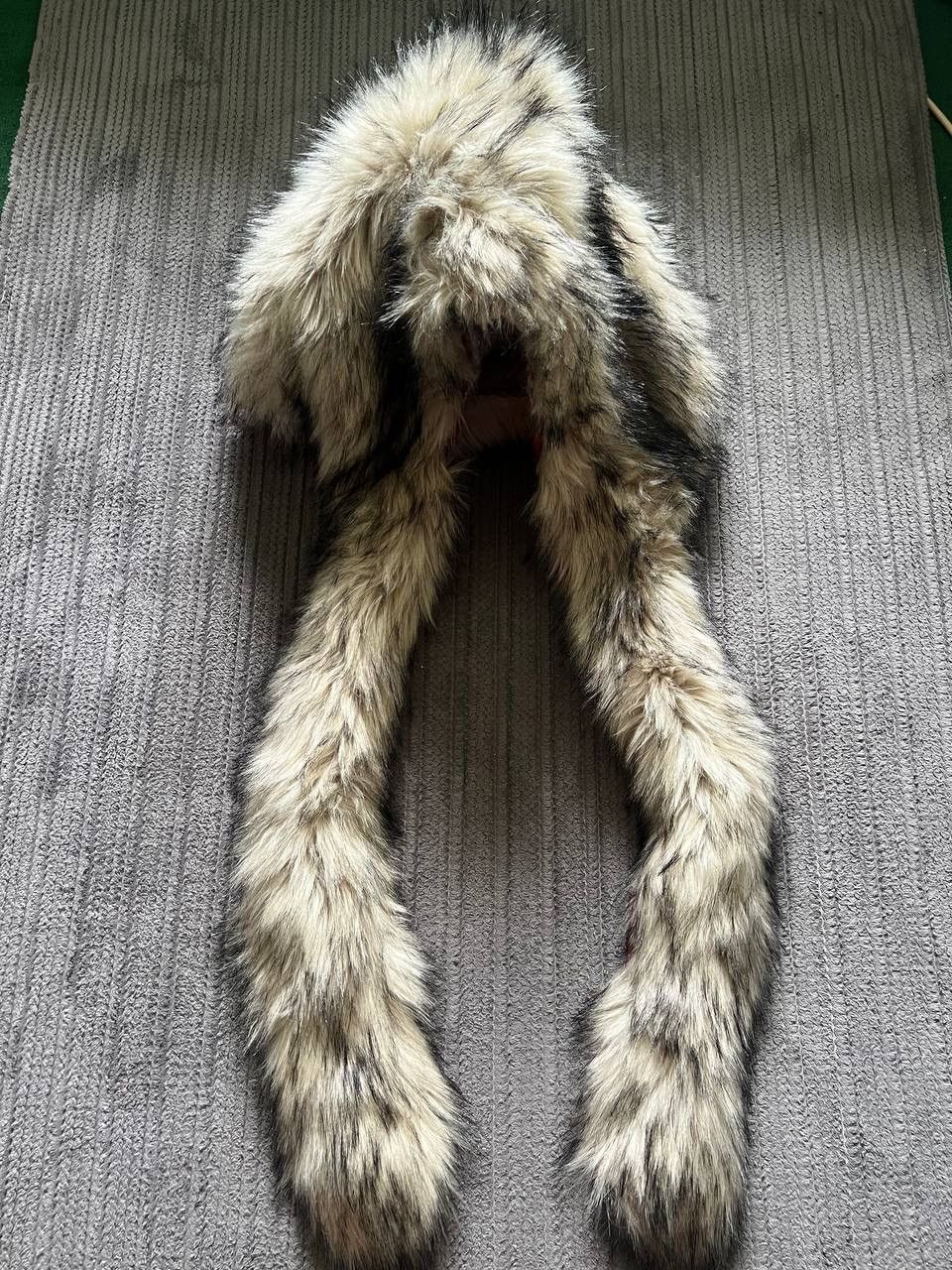 Vintage Vintage Y2K Opium Fuzzy Fur Bunny Hood Owens Style hat Size ONE SIZE - 12 Thumbnail
