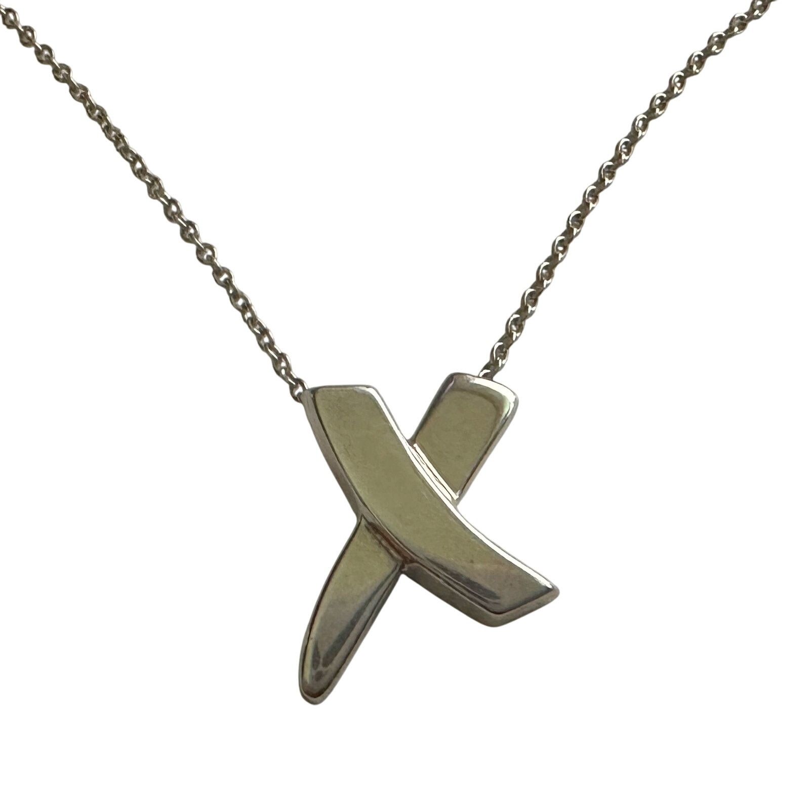 Tiffany & Co. Tiffany & Co. Paloma Picasso Graffiti X Necklace Sterling Size ONE SIZE - 8 Thumbnail