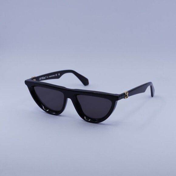 Off-White Off-White OERI13V JASPER 1007 Sunglasses Black Geometric Size ONE SIZE - 1 Thumbnail