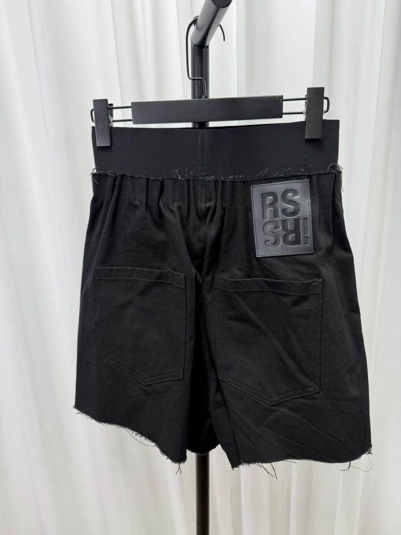 Raf Simons Black Denim Boxing Shorts by Raf Simons-2505 Size US 32 / EU 48 - 1 Thumbnail