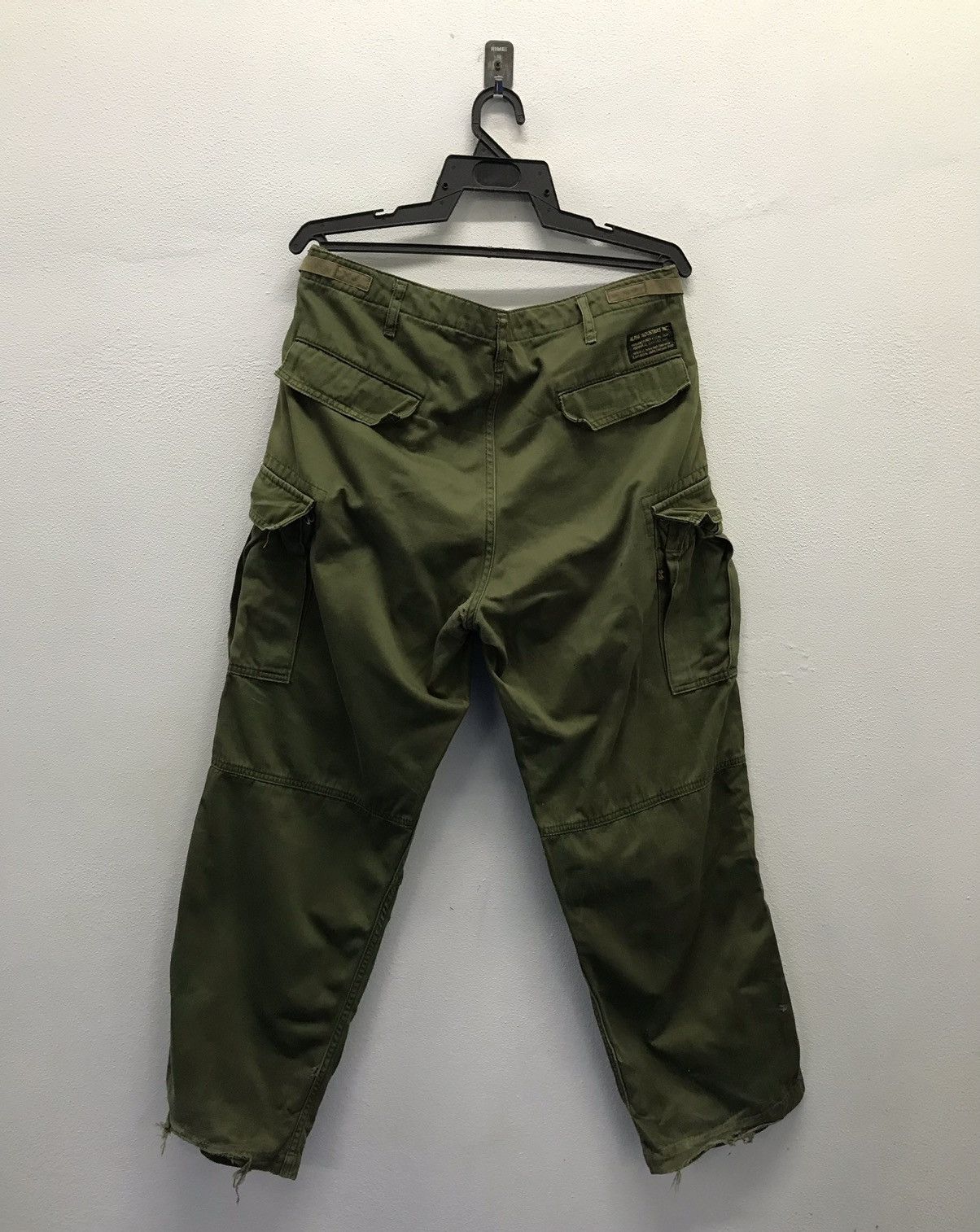 Alpha Industries × Vintage Vintage Alpha Industries Inc Cargo Pants Size US 34 / EU 50 - 2 Thumbnail