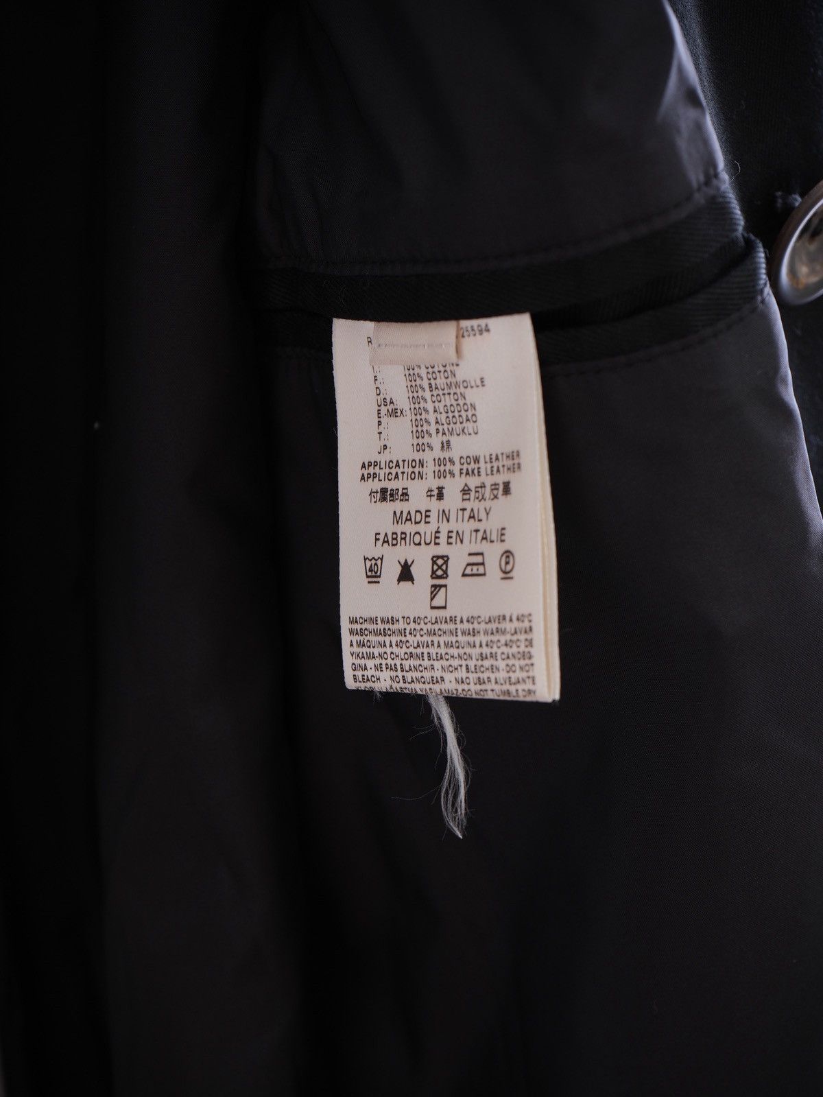 Diesel Black Gold Diesel Black Gold Trenchcoat sz L Size US L / EU 52-54 / 3 - 6 Thumbnail