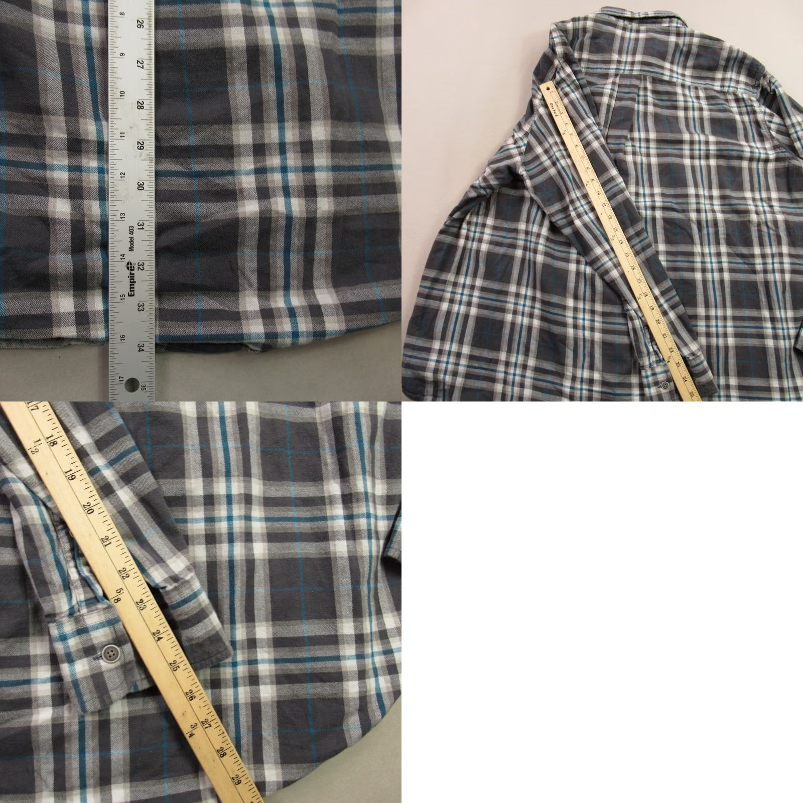 Vintage Cabela's Shirt Mens 3XL Tall Long Sleeve Plaid Button Up Pocket Casual Shirt Size US XXL / EU 58 / 5 - 8 Thumbnail
