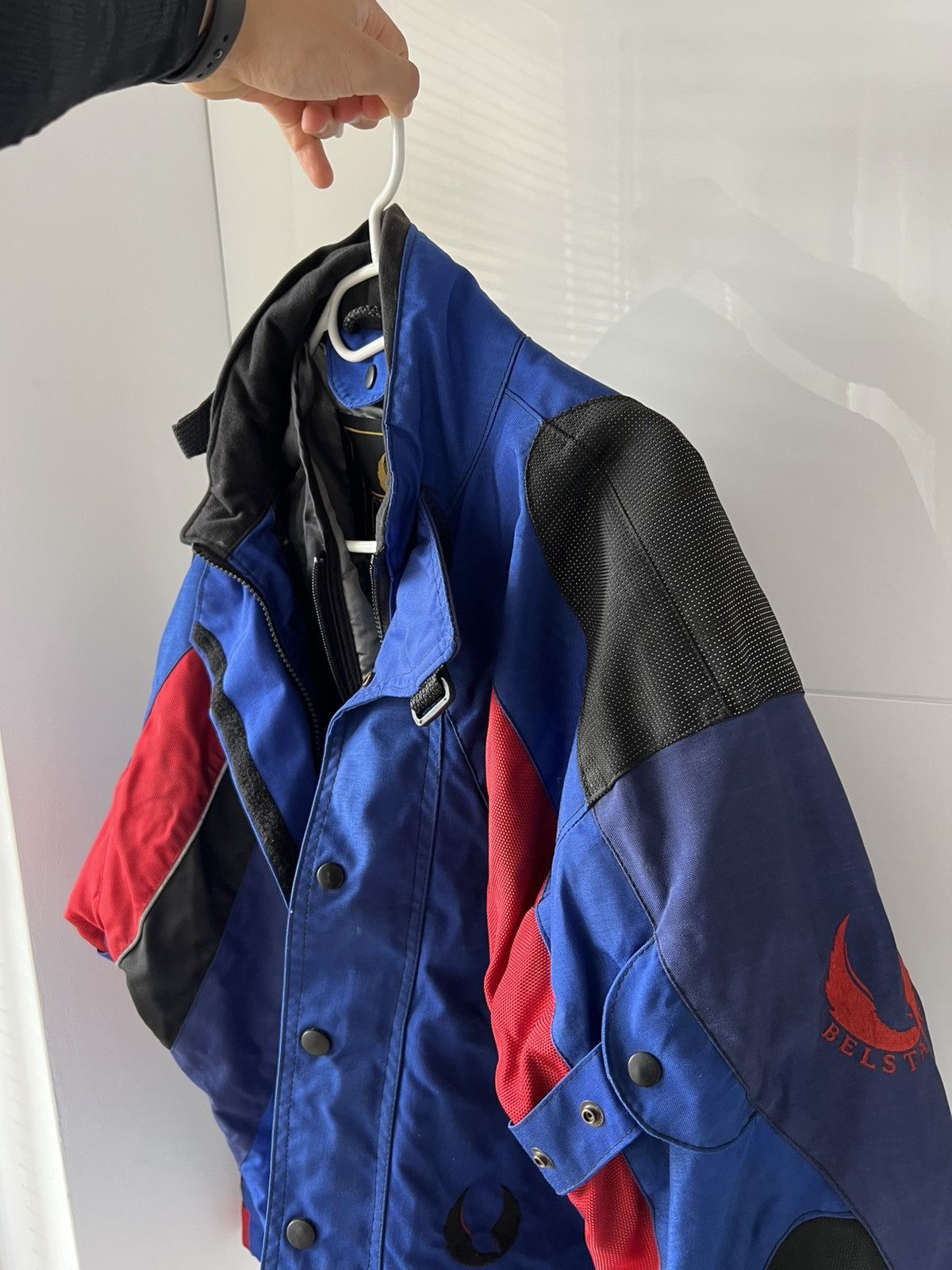 Belstaff Vintage Racing Belstaff 90s 2 in 1 Cordura Big Logo Jacket Size US L / EU 52-54 / 3 - 9 Thumbnail