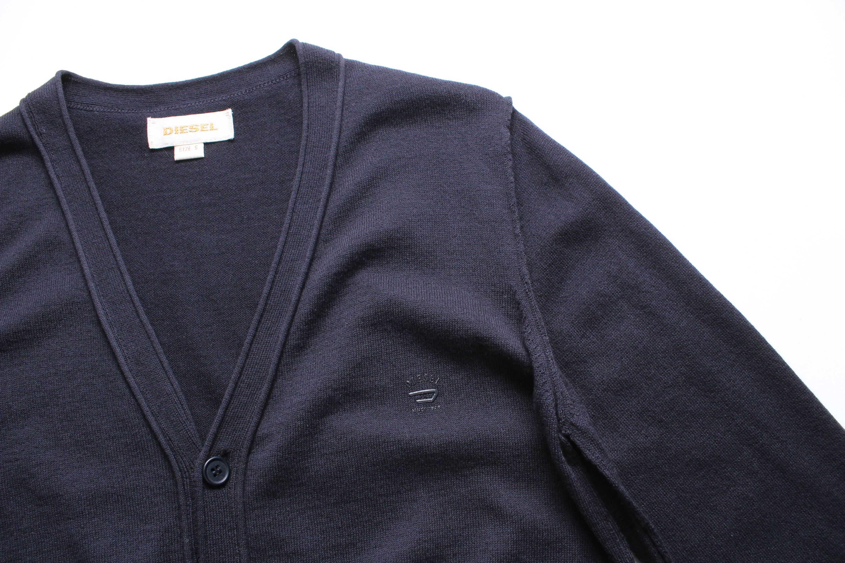 Diesel Diesel Cardigan Sweater Mens Size S New Vintage Rare Size US S / EU 44-46 / 1 - 12 Thumbnail