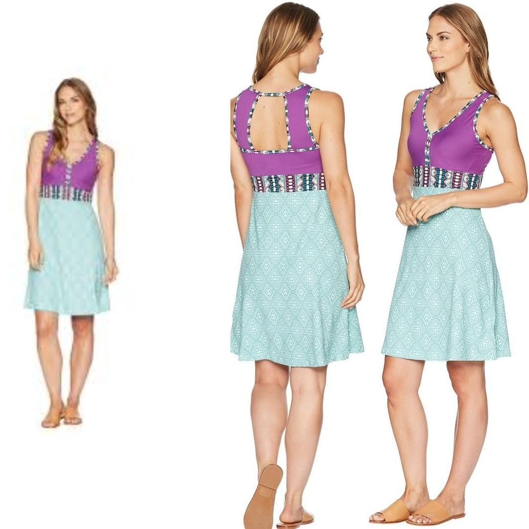 Marmot NWT Marmot Becca Dress Girls Large Clear Sky Frolic Violet Size L / US 10 / IT 46 - 4 Thumbnail