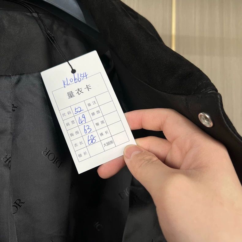Dior Dior The latest embossed letter suede jacket 2504-Nextarrow Size US L / EU 52-54 / 3 - 9 Thumbnail