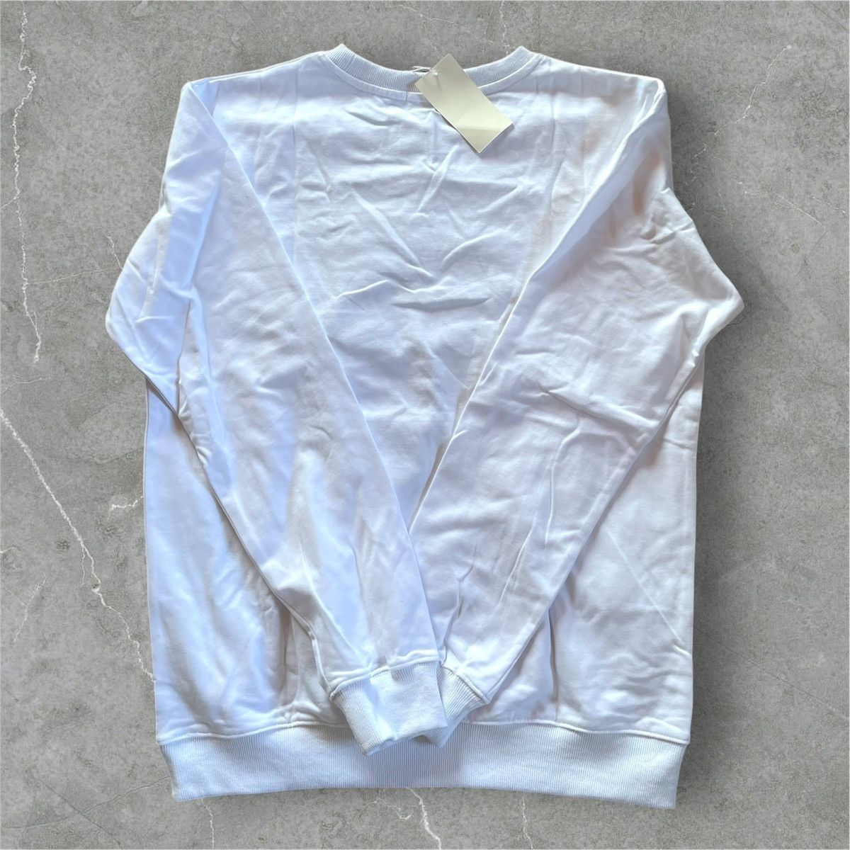 Lacoste × Vintage Original Vintage Lacoste Sweater White XL Size US XL / EU 56 / 4 - 3 Thumbnail