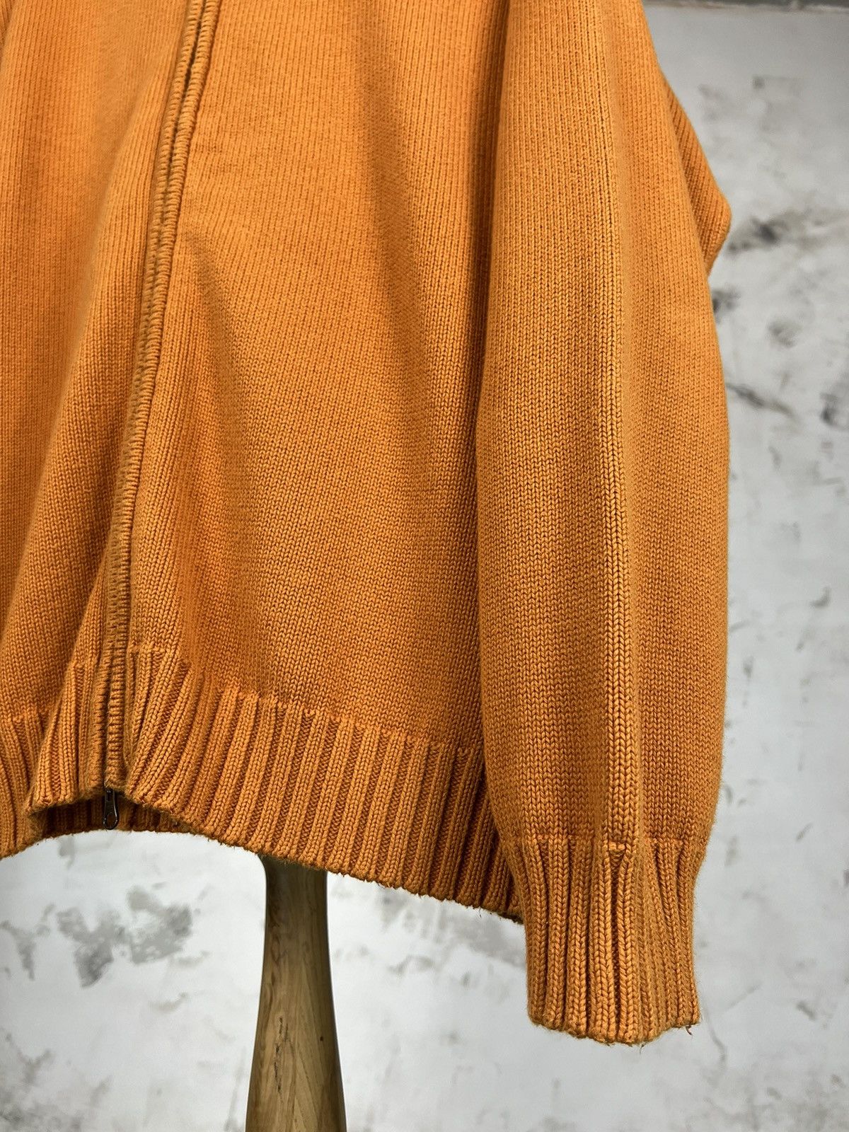 Timberland Vintage Timberland Orange Zip Sweater Jacket Size XL Size US XL / EU 56 / 4 - 3 Thumbnail