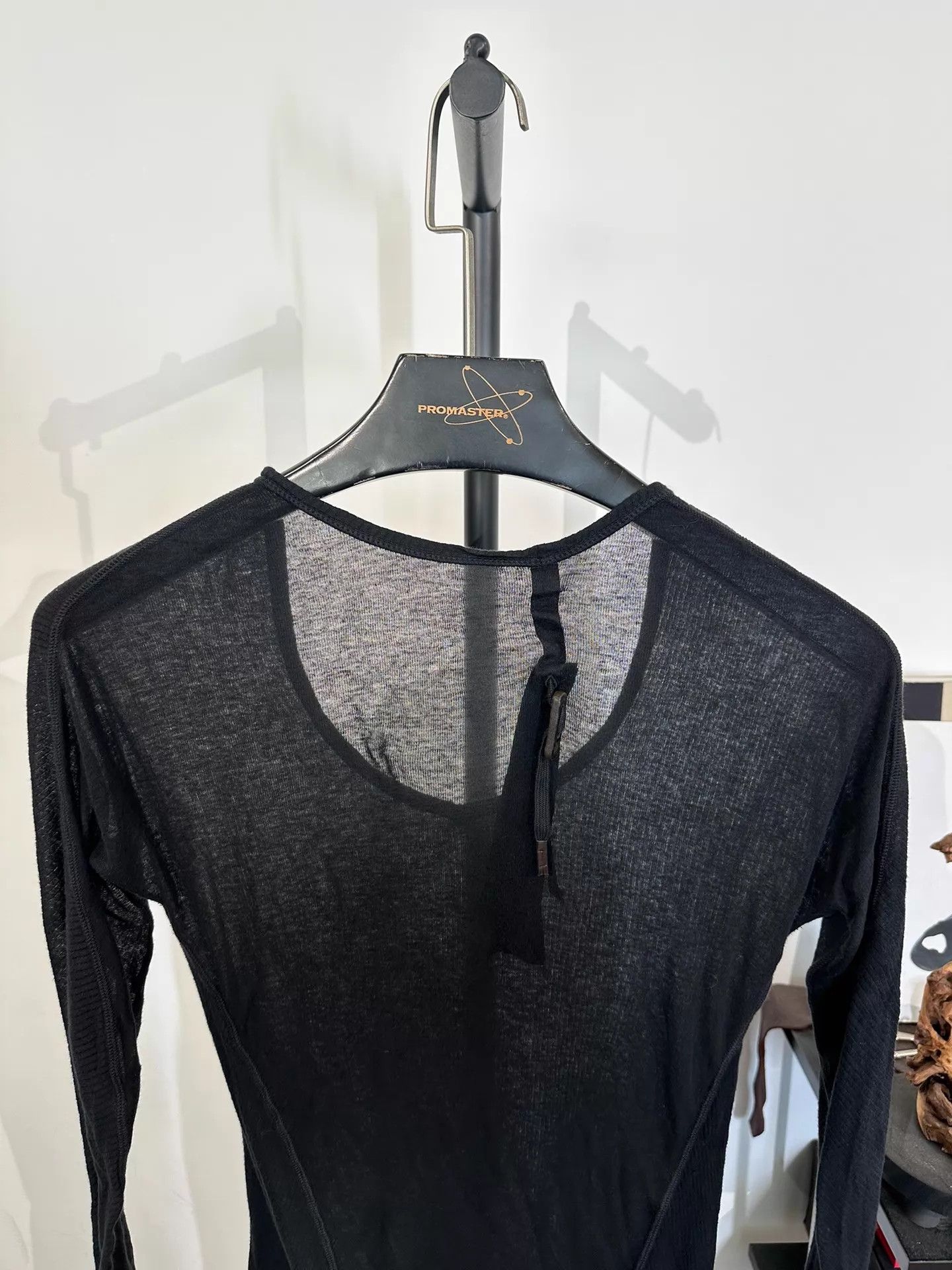 Boris Bidjan Saberi BBS 11by knit semi-sheer base layer long sleeve XS Size XS / US 0-2 / IT 36-38 - 3 Thumbnail