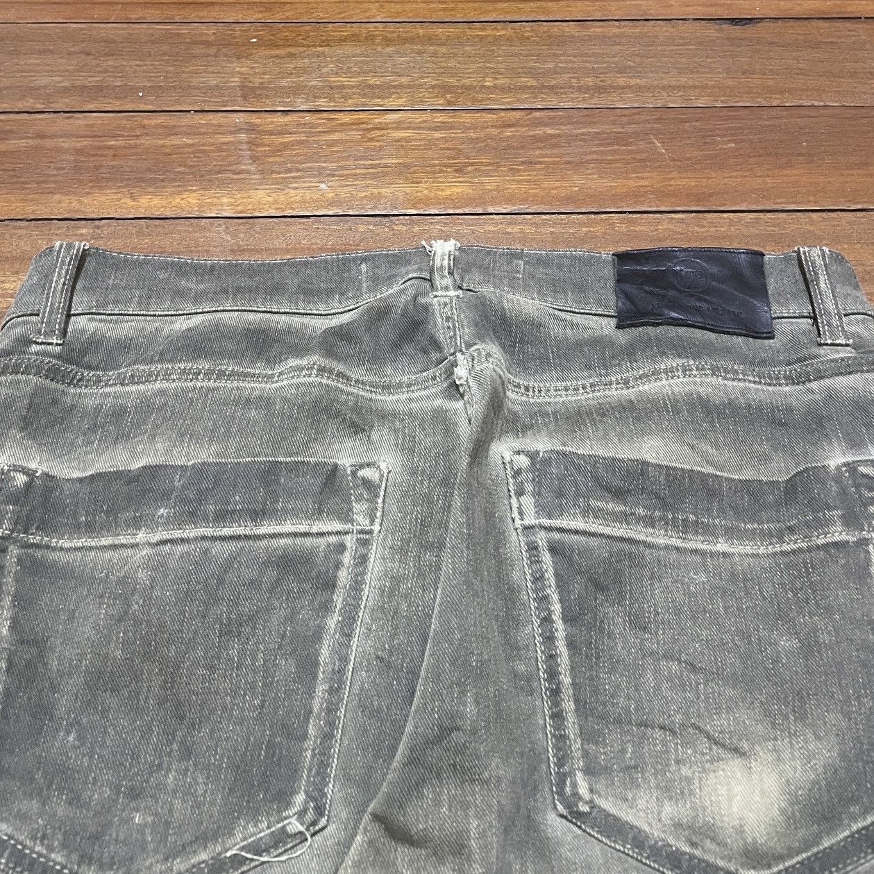 Alexander McQueen × McQ Alexander McQueen Very Rare Design Vintage Alexander McQueen Jeans 2000s Size US 31 - 4 Thumbnail