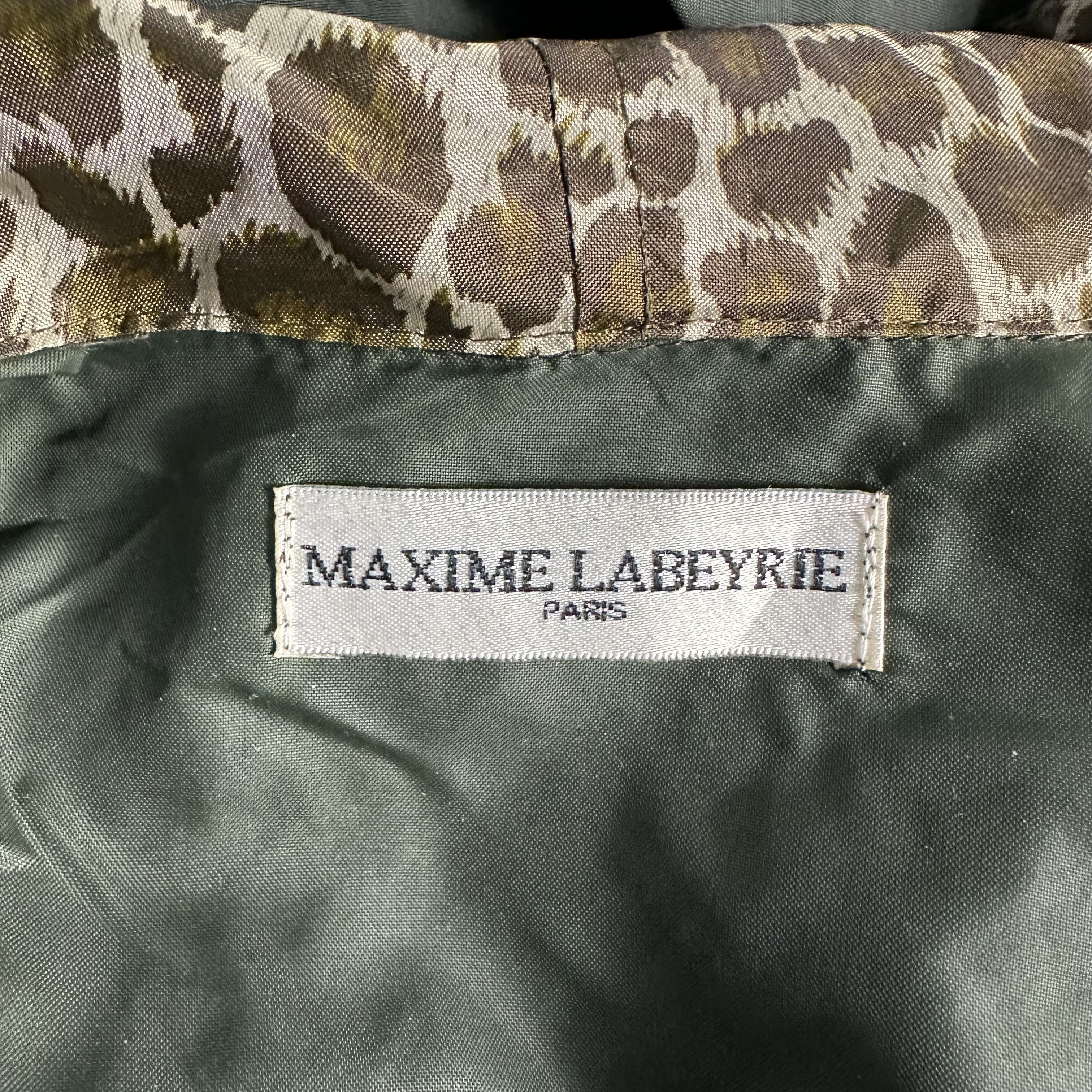 Designer 🔥RARE🔥Vintage Maxime Labeyrie Paris Leaopard Parka Jacket Size US L / EU 52-54 / 3 - 6 Thumbnail
