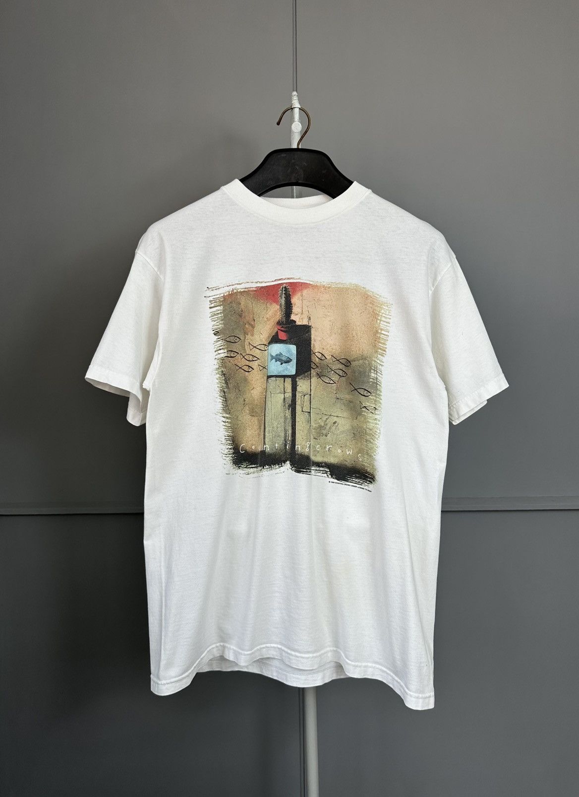 Vintage Vintage 1999 Counting Crows Band Tshirt Size US M / EU 48-50 / 2 - 1 Thumbnail
