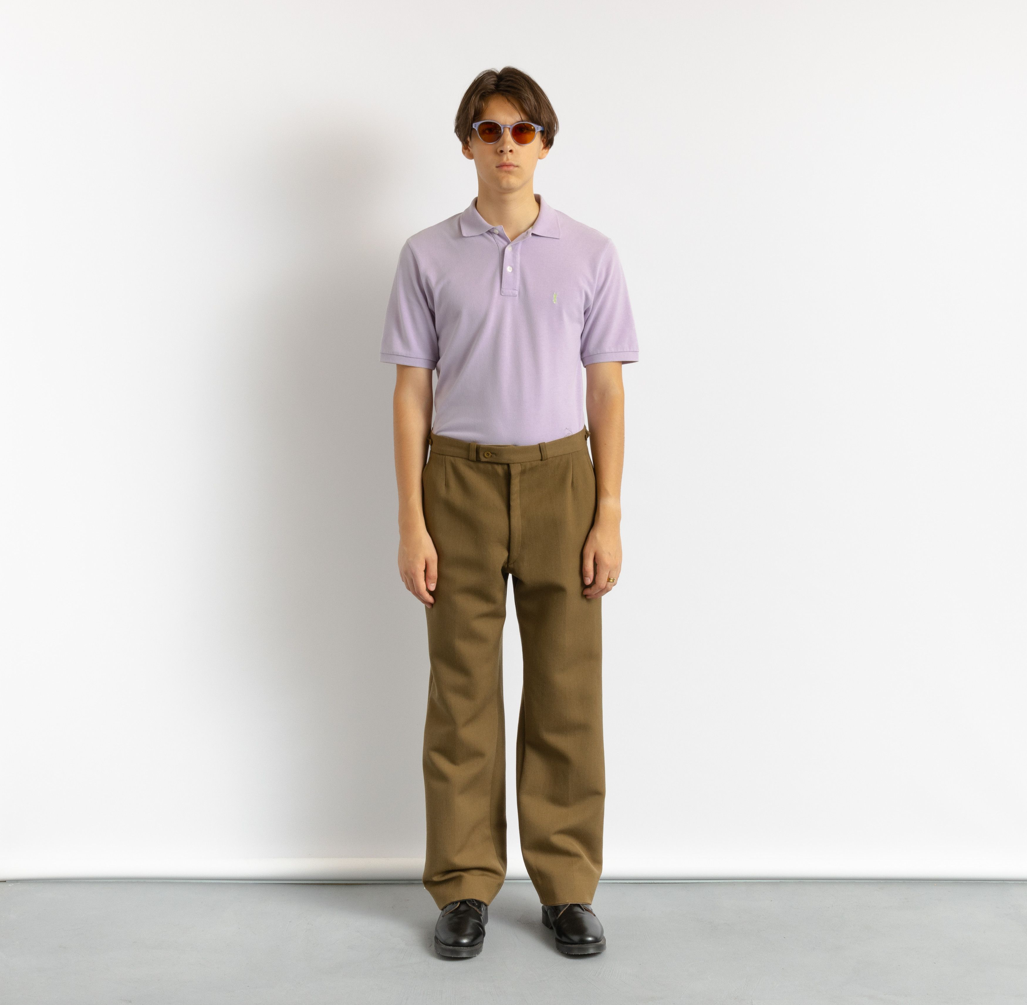 Vintage Men's Vintage 1970s Wool Trousers 32 size 8731 Size US 32 / EU 48 - 1 Thumbnail