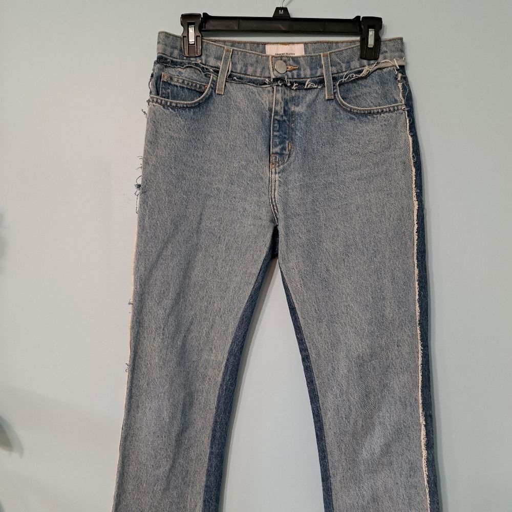Current/Elliot Current Elliott The High Waist Somera Straight Jeans in Cava Size 25" / US 0 / IT 36 - 8 Thumbnail