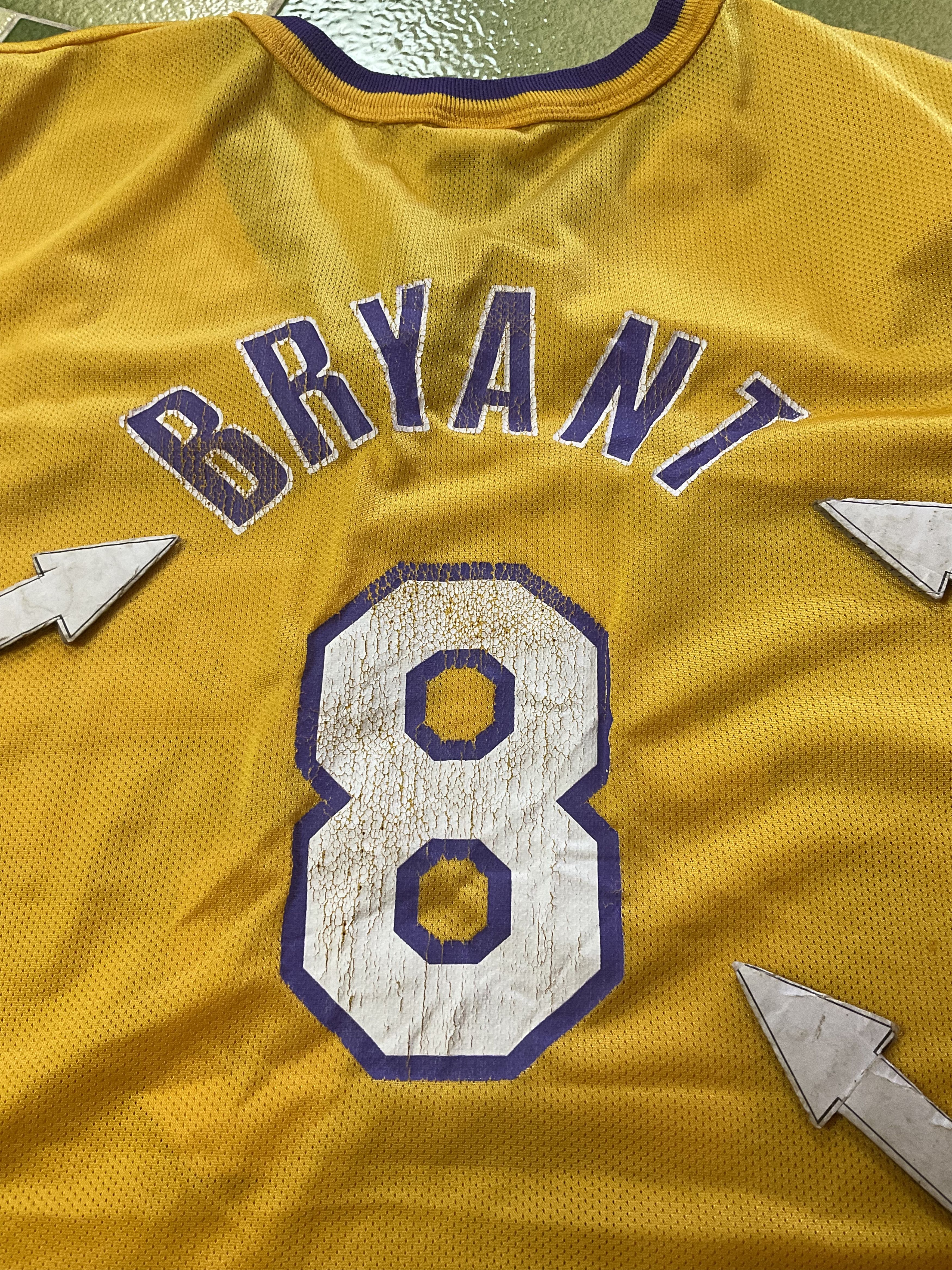 NBA Two Vintage NBA LA Lakers Kobe Bryant & Shaq Swingman Jersey Size US XL / EU 56 / 4 - 9 Thumbnail