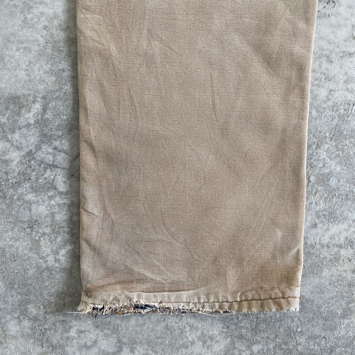 Carhartt Vintage Carhartt Blanket Lined Faded Tan Carpenter Pants Size US 34 / EU 50 - 19 Thumbnail