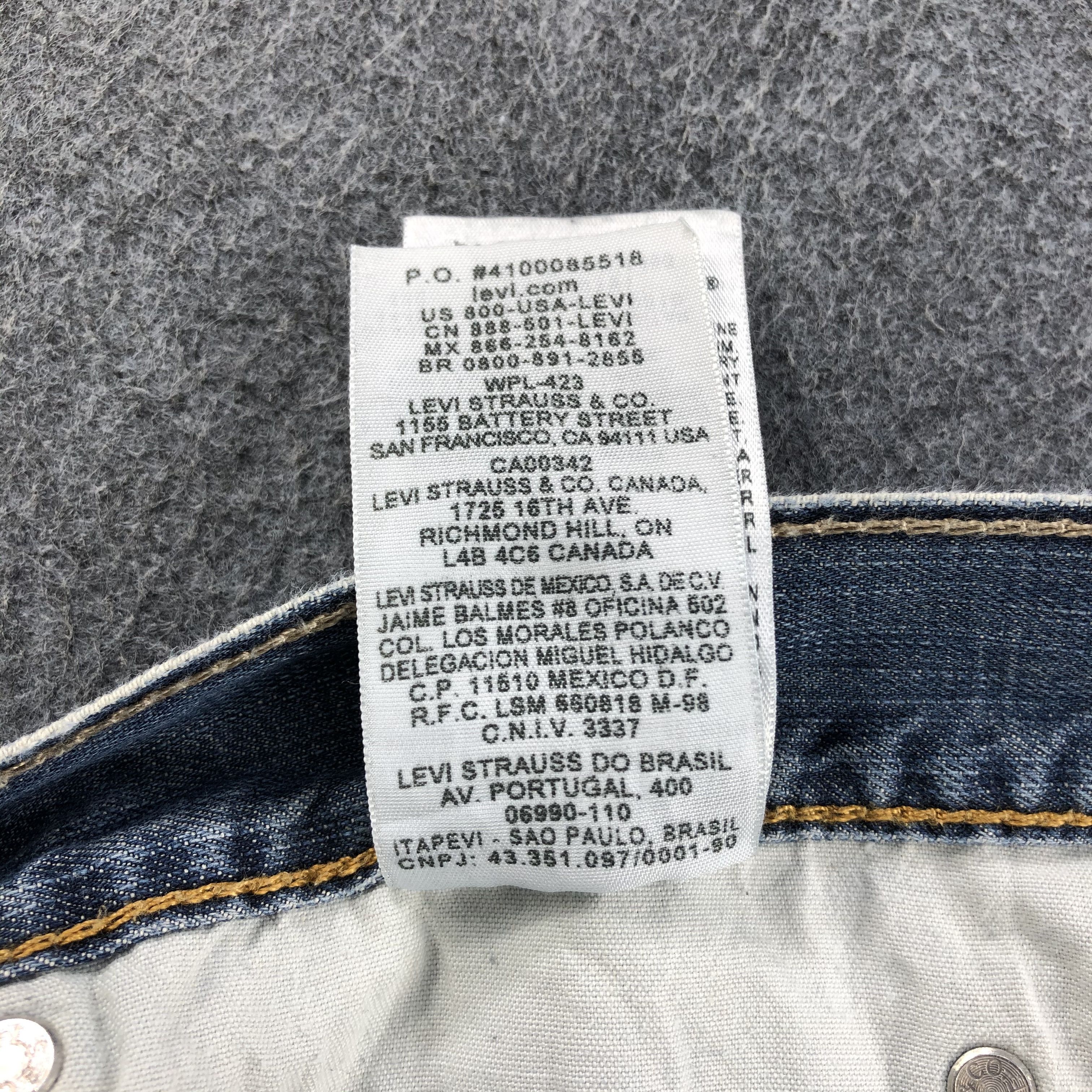 Levi's Vintage Levis 514 Jeans-J1018 Size US 36 / EU 52 - 12 Thumbnail