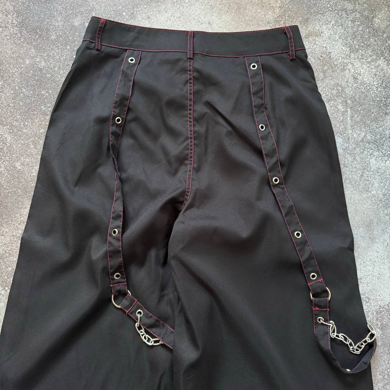 Y2K Gothic Bondage Cargo Pants (Tripp NYC vibe)