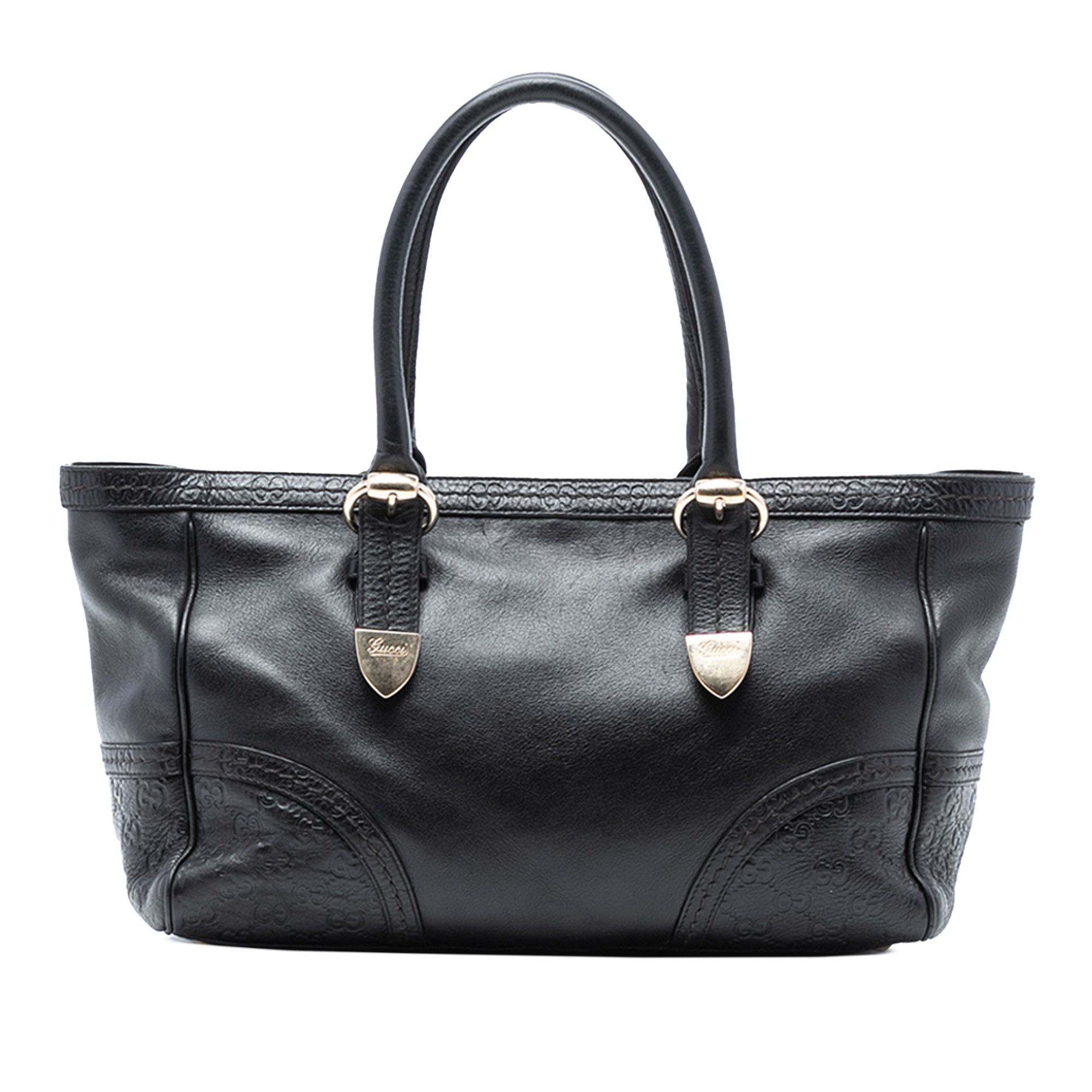 Gucci Gucci Leather Signoria Tote Size ONE SIZE - 1 Thumbnail