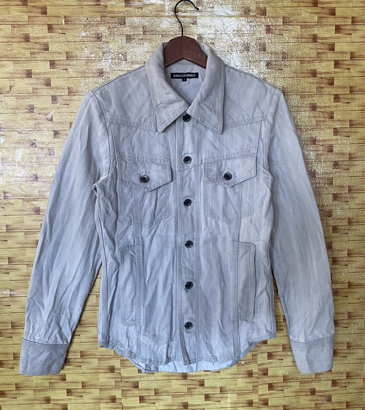 Men's Issey Miyake Denim Jackets | Grailed