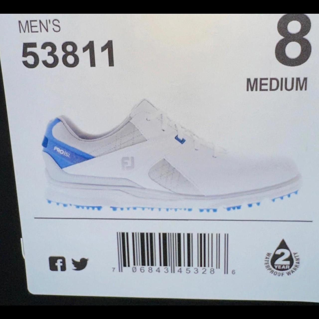 Footjoy Footjoy Pro Sl Mens Waterproof Size US 8 / EU 41 - 3 Thumbnail