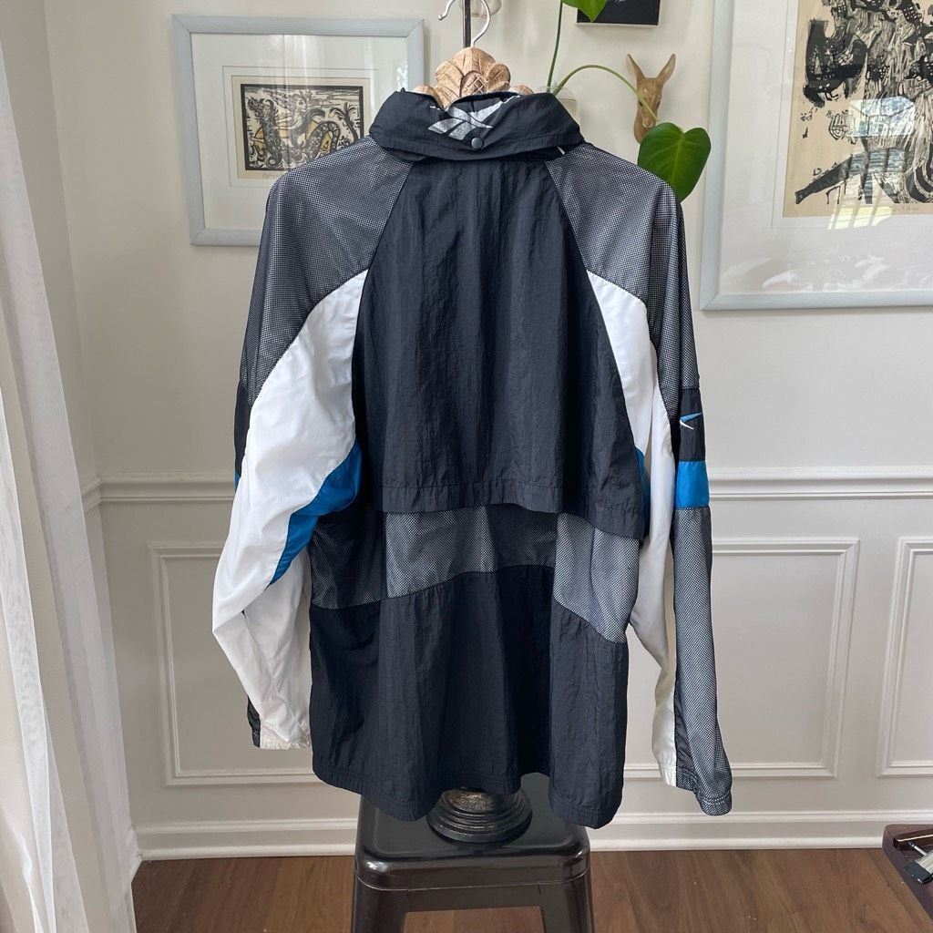 Reebok Vintage 90s Reebok Windbreaker Pullover 1/2 Zip XL Size US XL / EU 56 / 4 - 2 Thumbnail