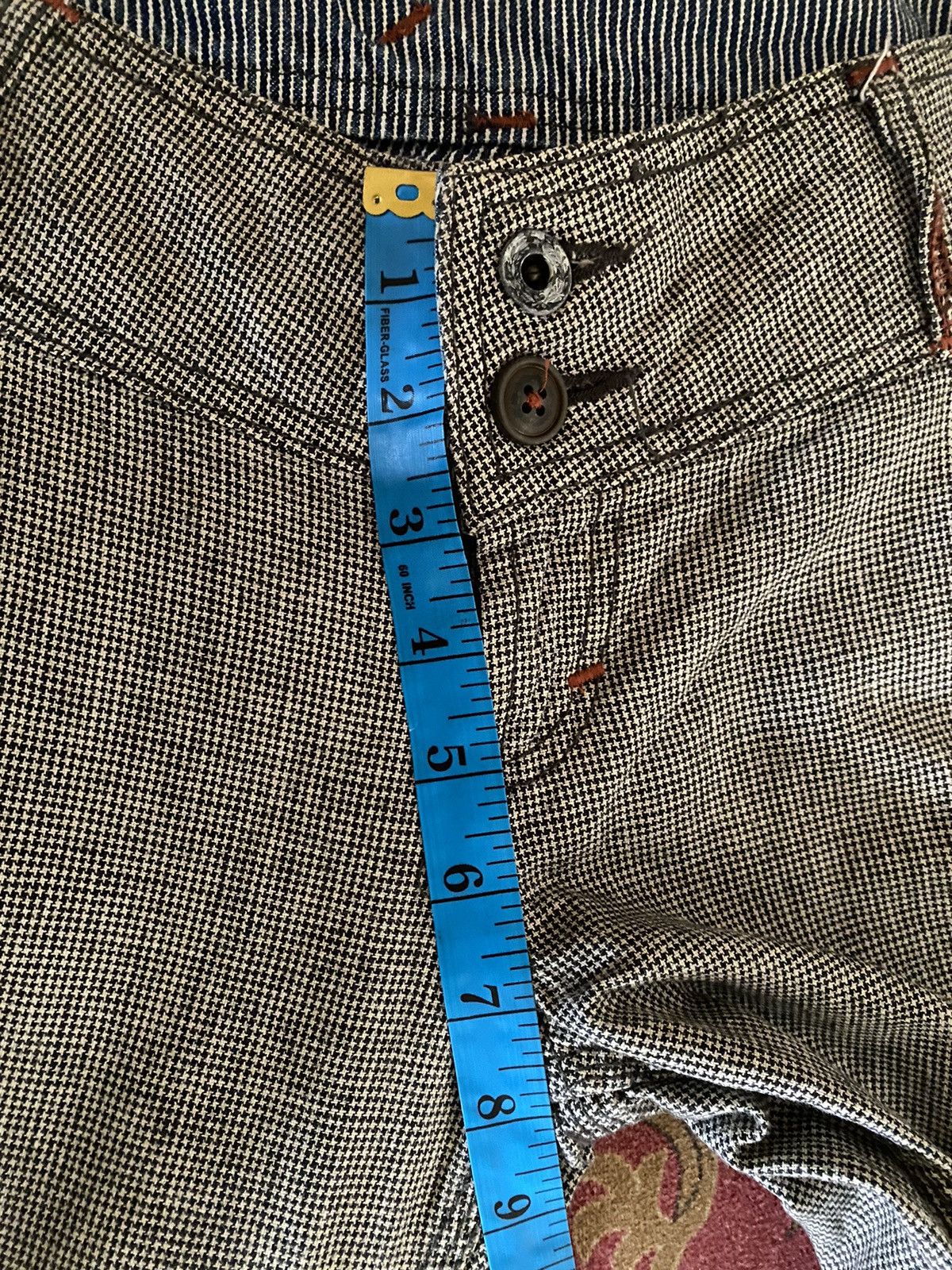 If Six Was Nine Vintage Japanese Brand Baggy Betty Smith Carpenter Pant Size US 31 - 14 Thumbnail