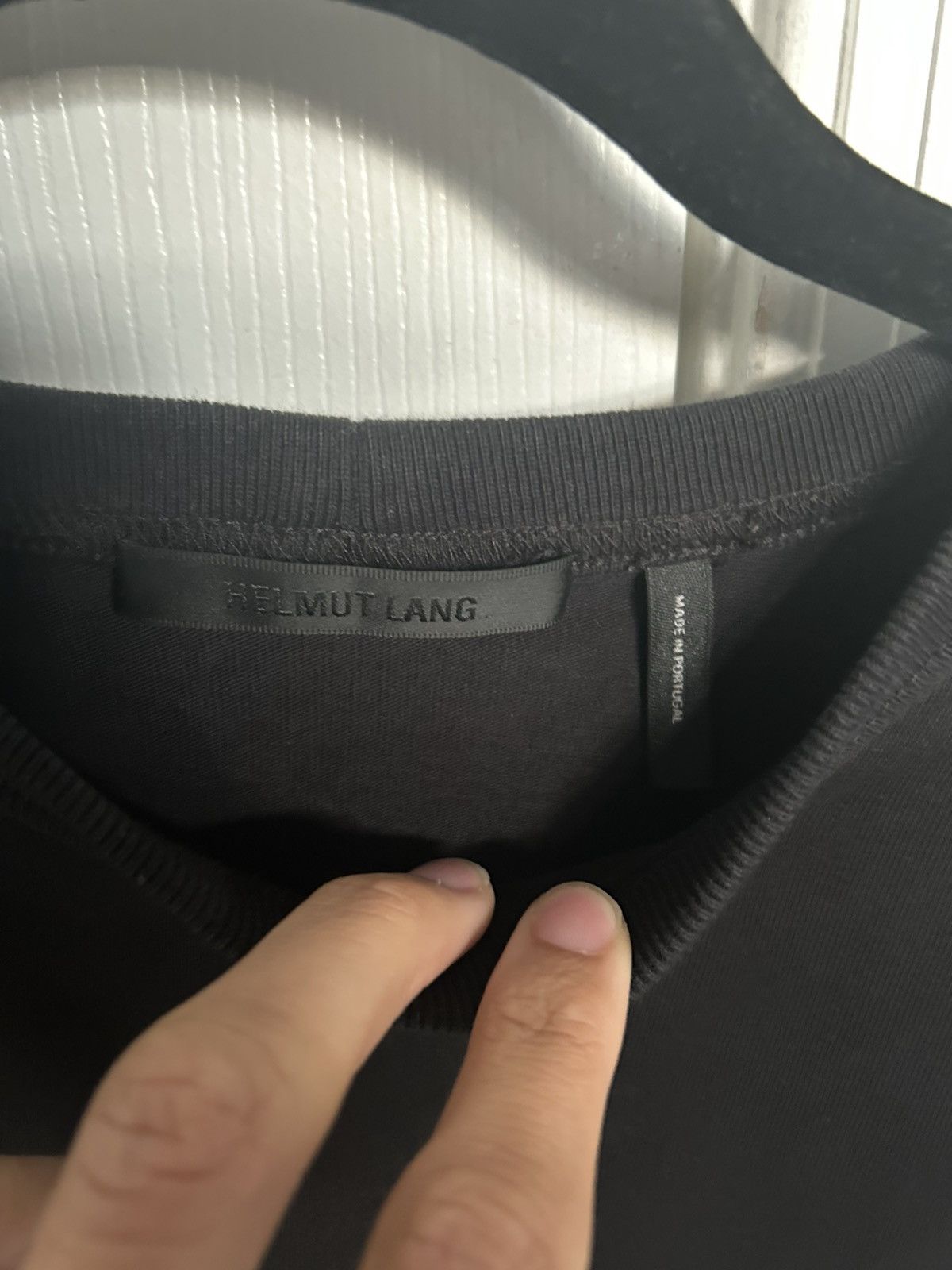 Helmut Lang Helmut Lang Logo T-Shirt Size US S / EU 44-46 / 1 - 2 Thumbnail